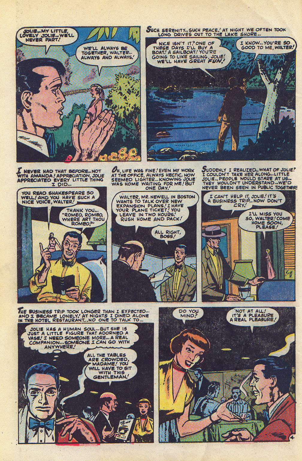 Read online Mystic (1951) comic -  Issue #6 - 21