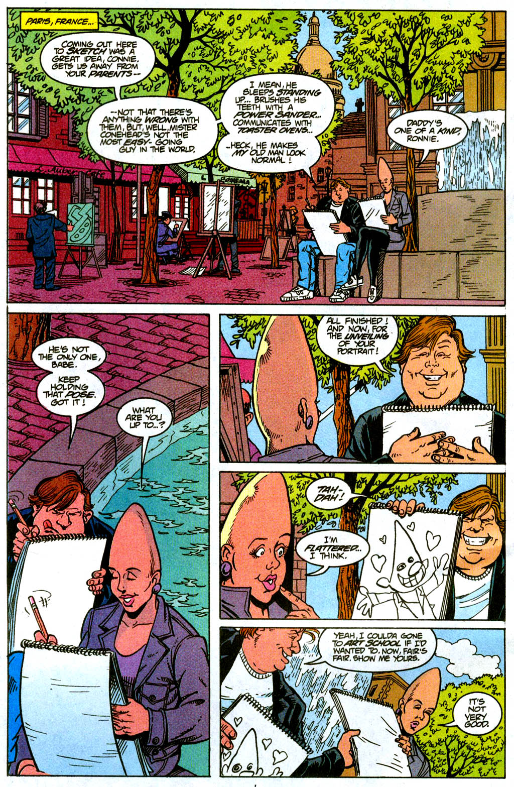 Read online Coneheads comic -  Issue #4 - 6