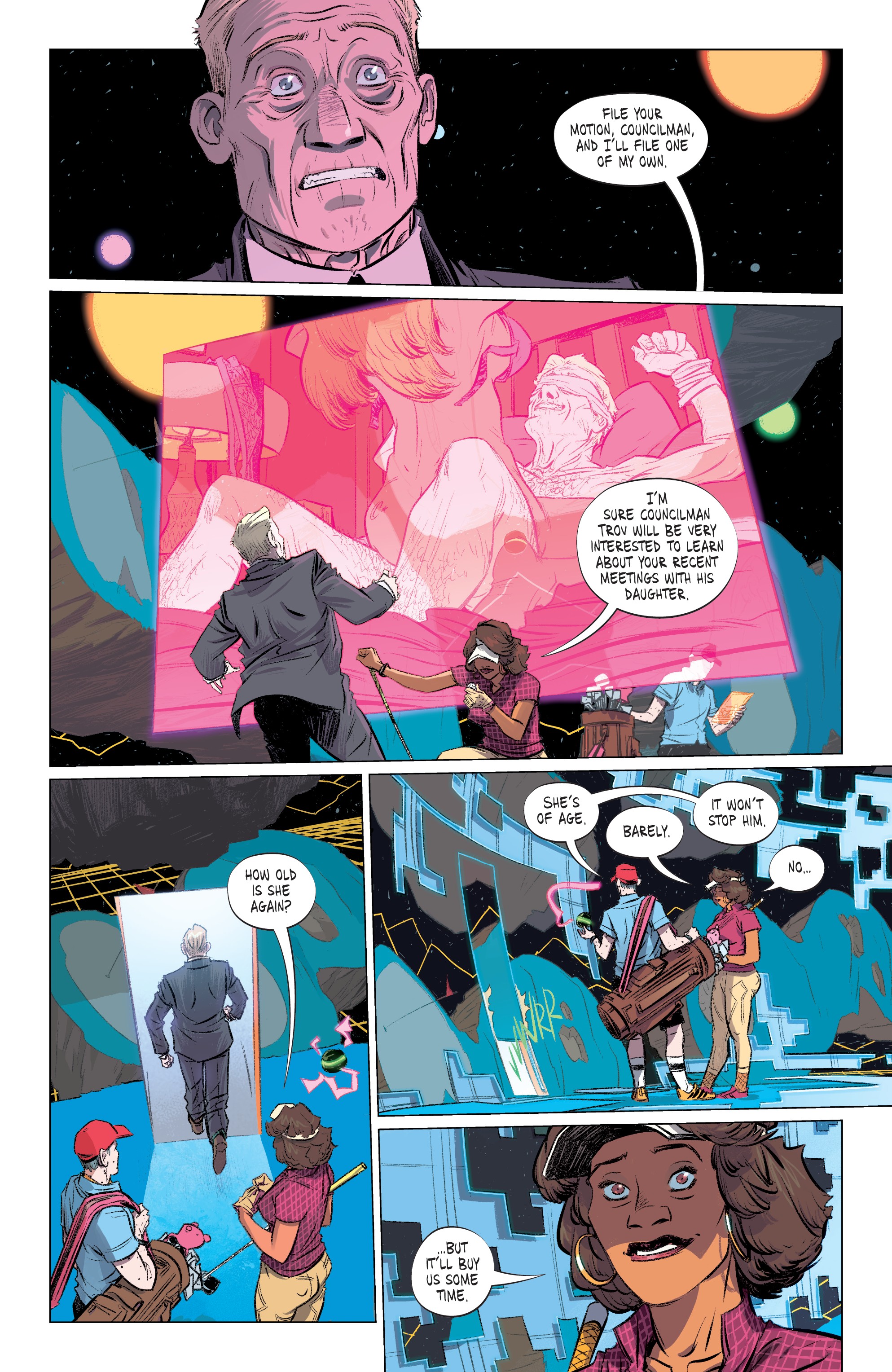 Read online The Weatherman (2019) comic -  Issue #1 - 21
