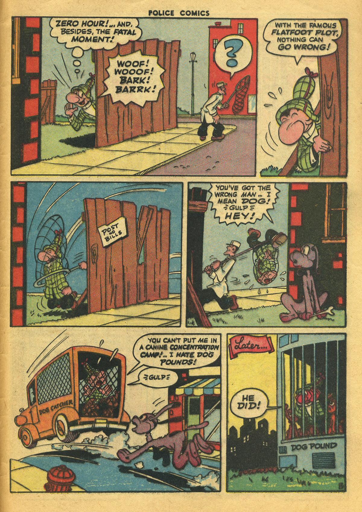 Read online Police Comics comic -  Issue #48 - 49