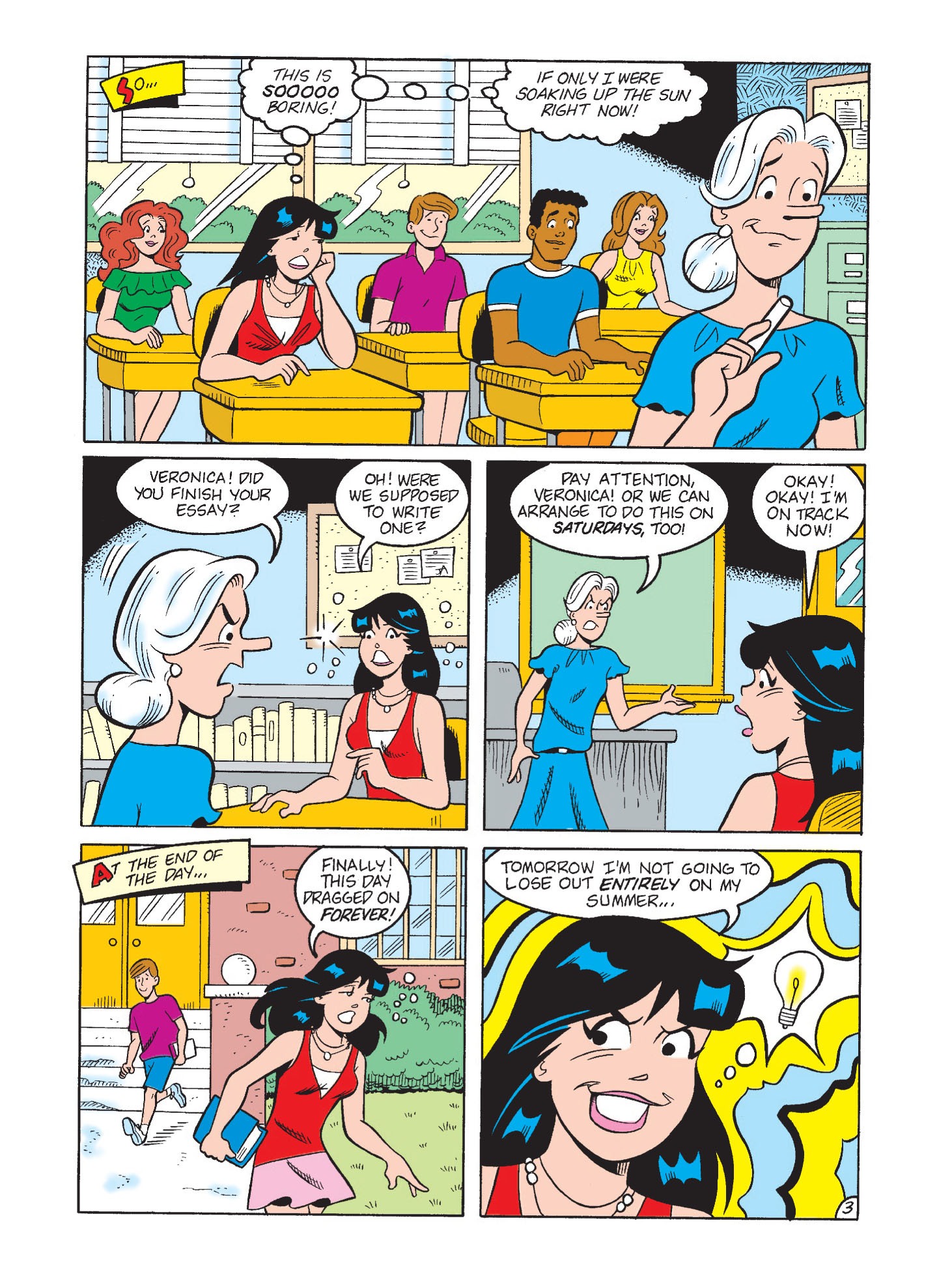 Read online Betty & Veronica Friends Double Digest comic -  Issue #226 - 136