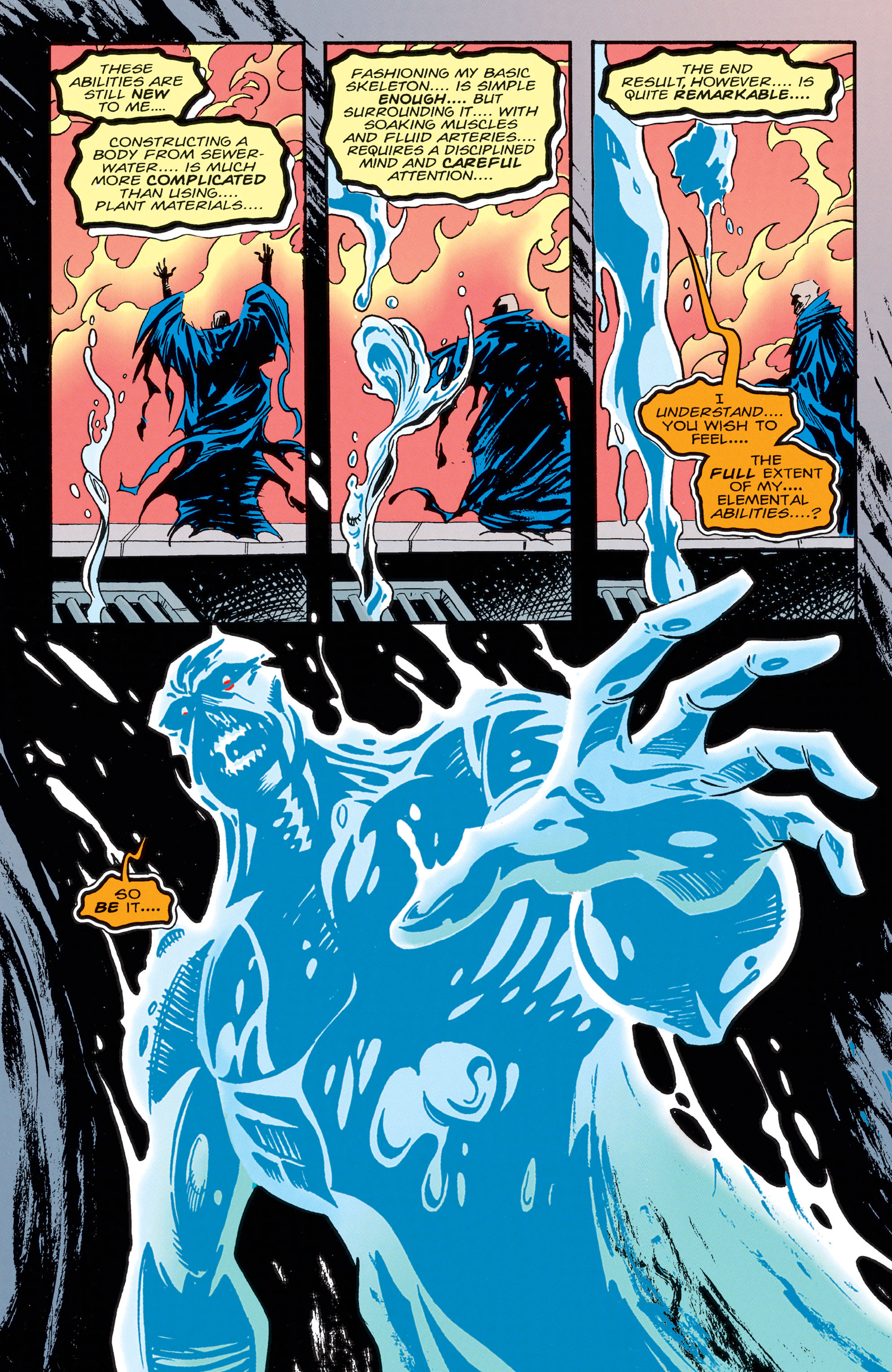 Read online Swamp Thing (1982) comic -  Issue # _TPB - Trial by Fire - 45