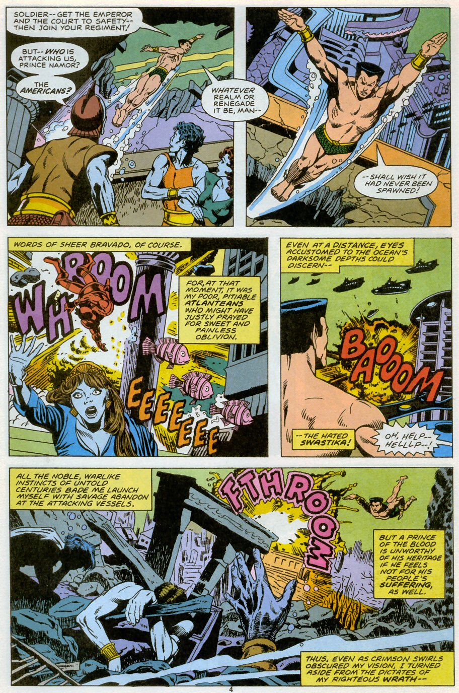 Read online Saga of the Sub-Mariner comic -  Issue #5 - 5
