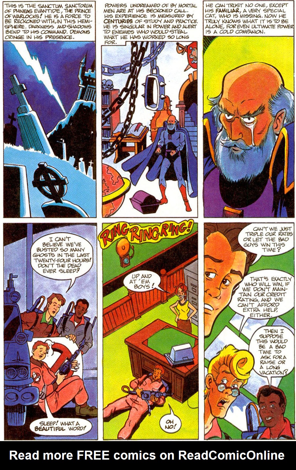 Read online Real Ghostbusters comic -  Issue #12 - 14
