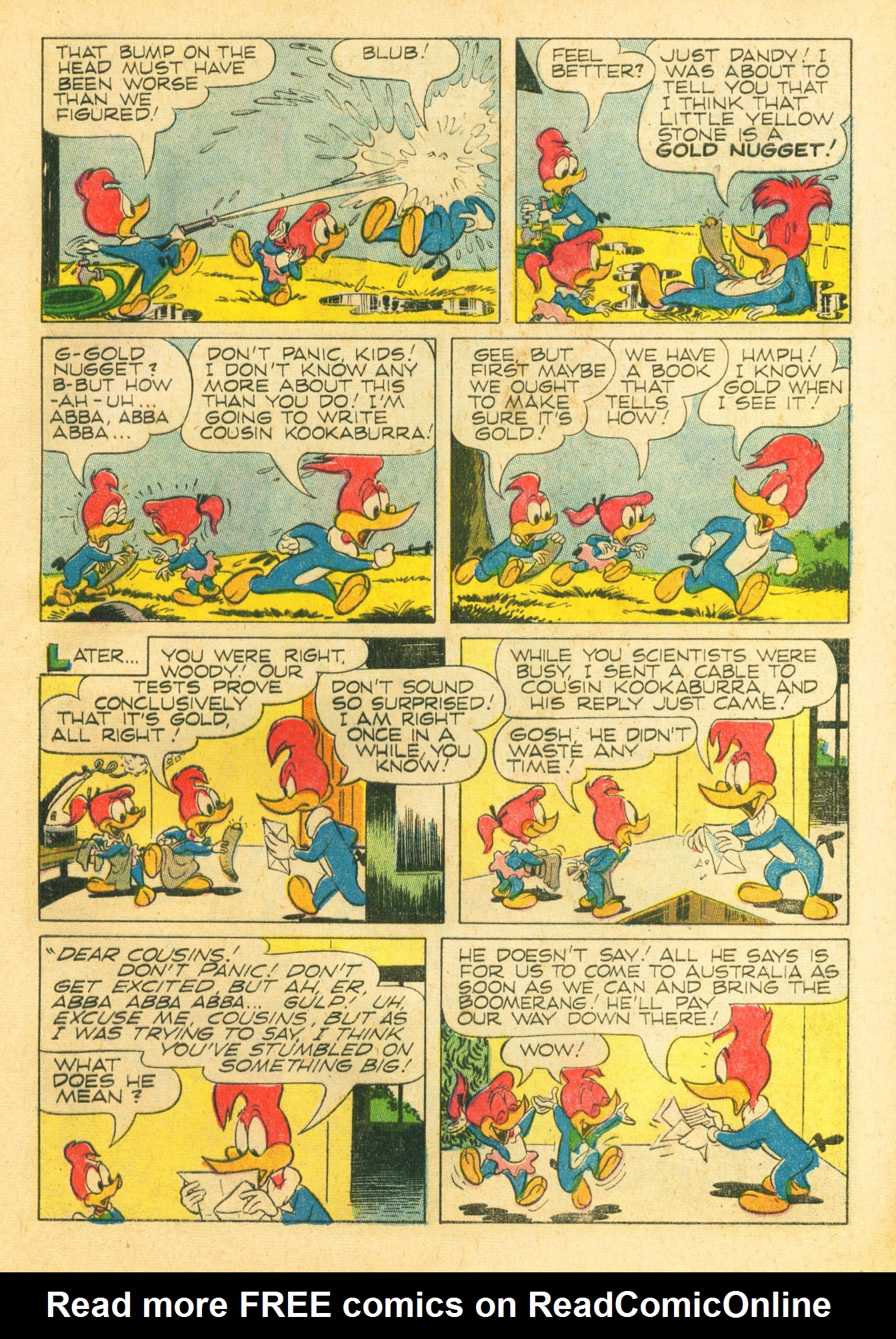 Read online Walter Lantz Woody Woodpecker (1952) comic -  Issue #54 - 5