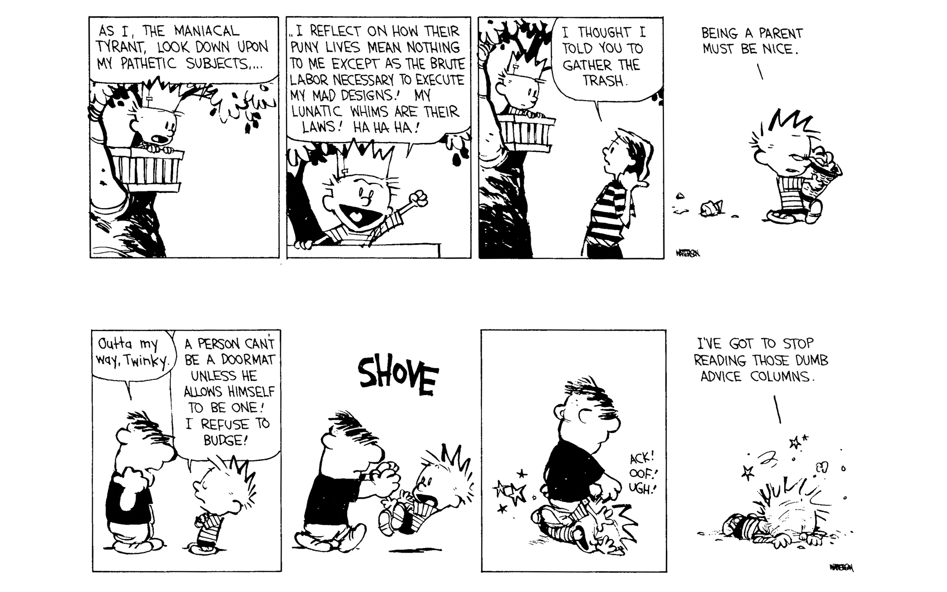 Read online Calvin and Hobbes comic -  Issue #8 - 73