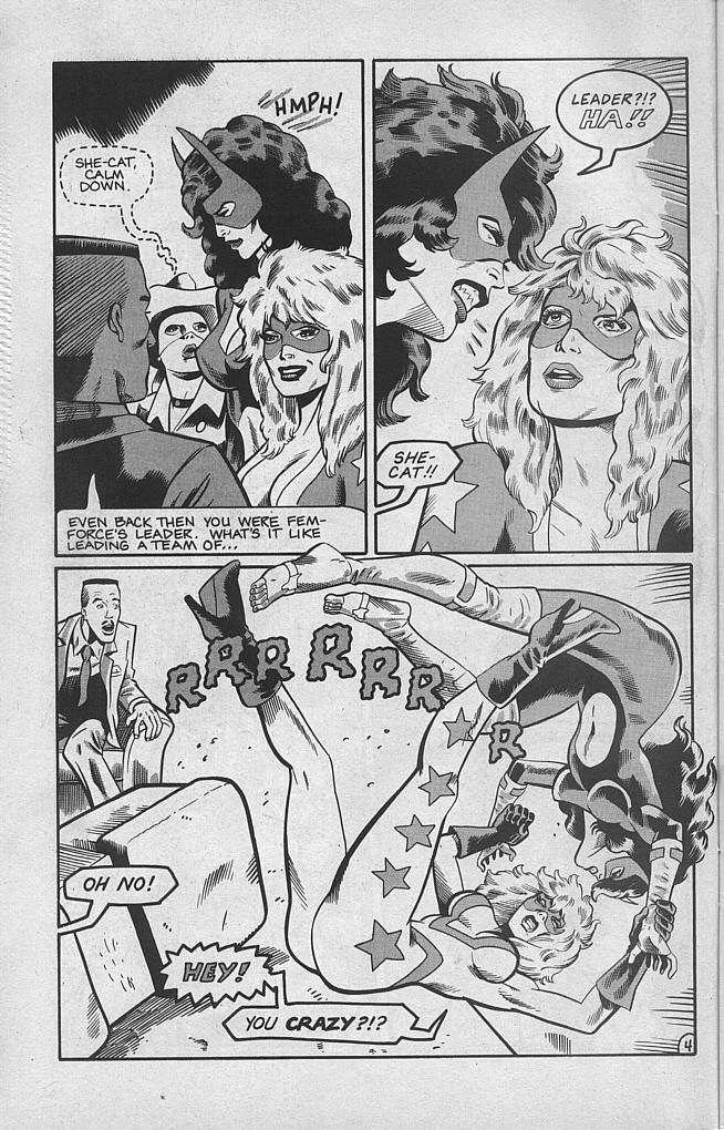 Read online Femforce comic -  Issue #28 - 6