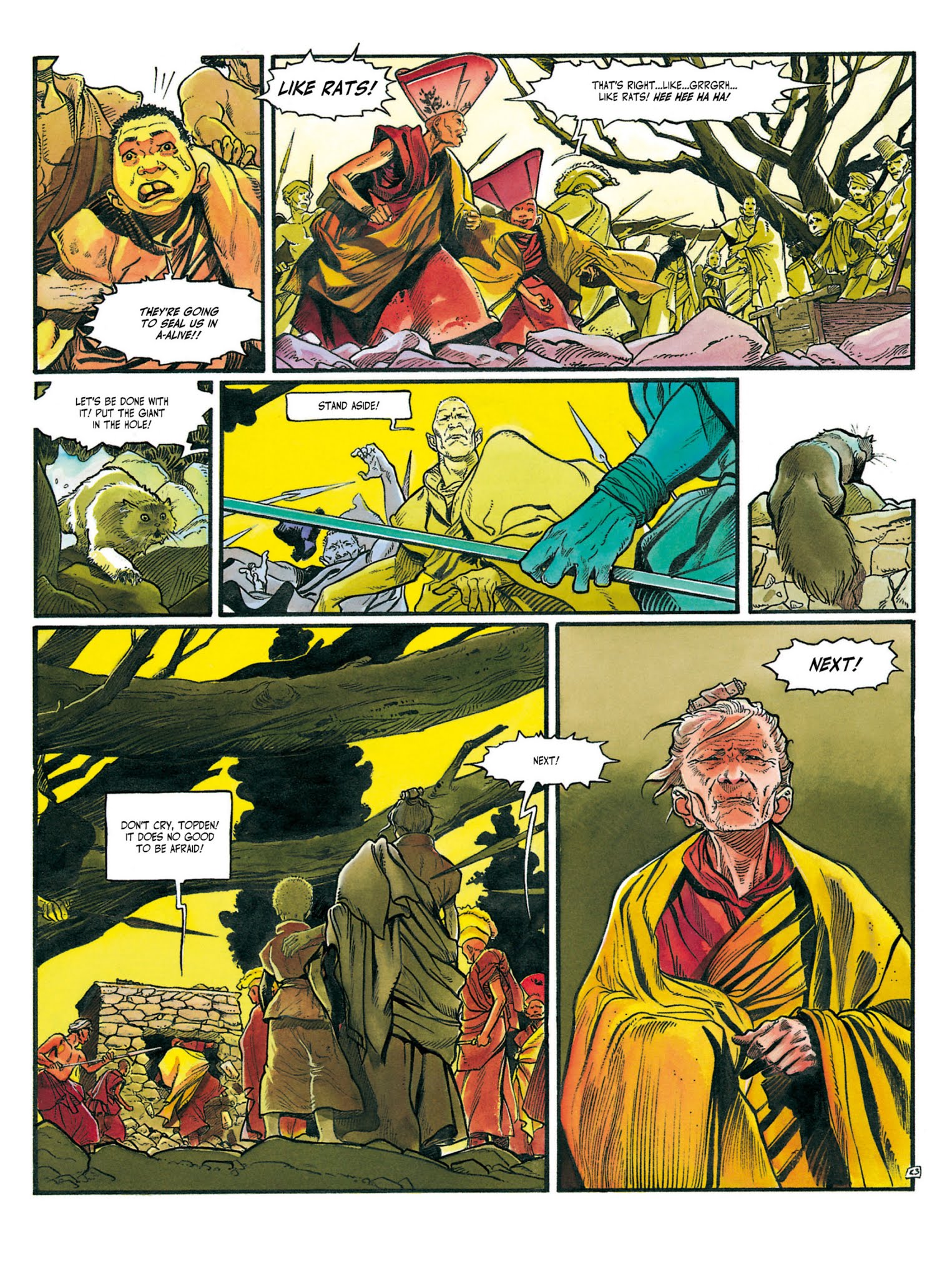 Read online The White Lama comic -  Issue #4 - 27