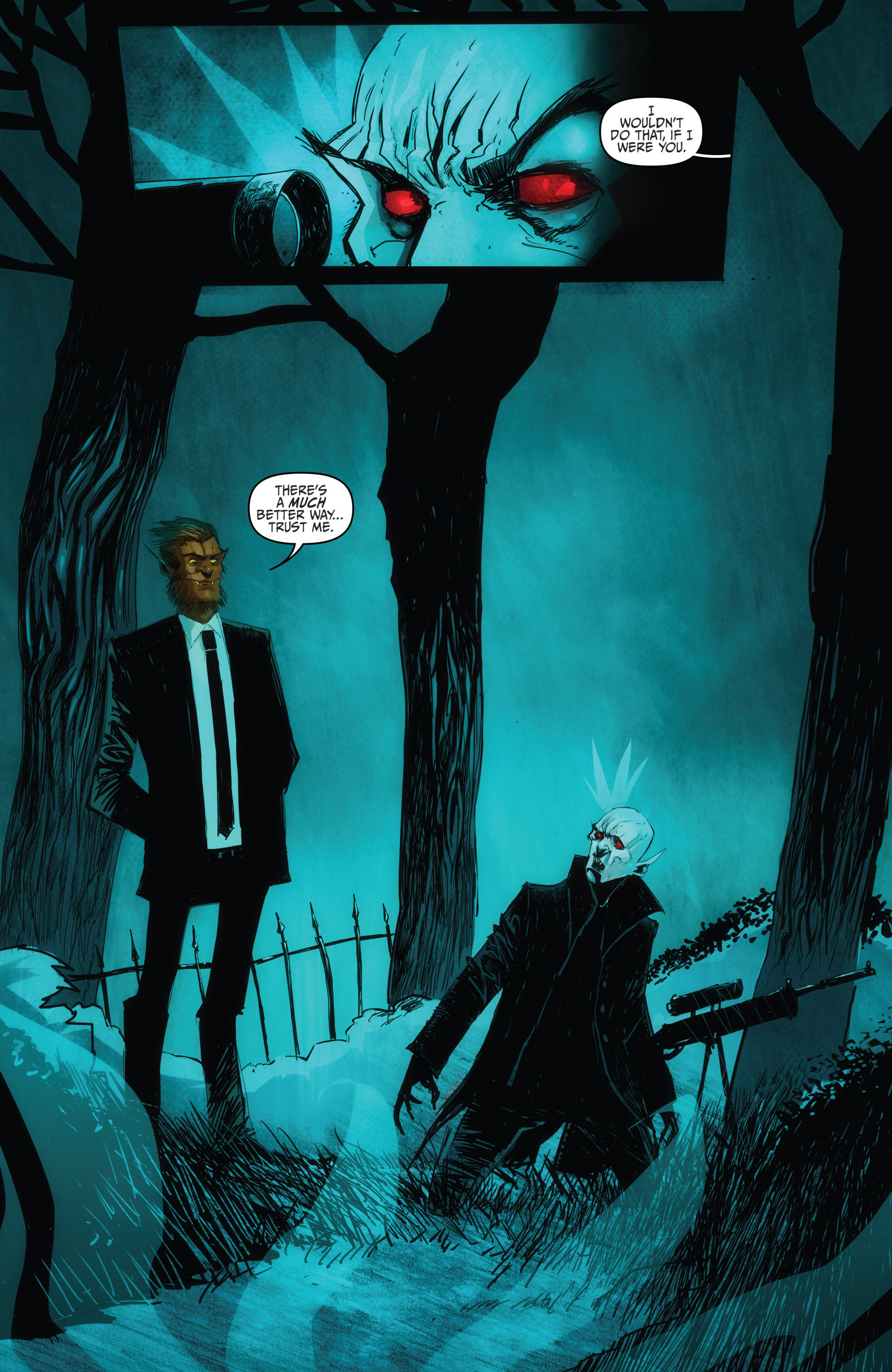 Read online The October Faction: Deadly Season comic -  Issue #1 - 11