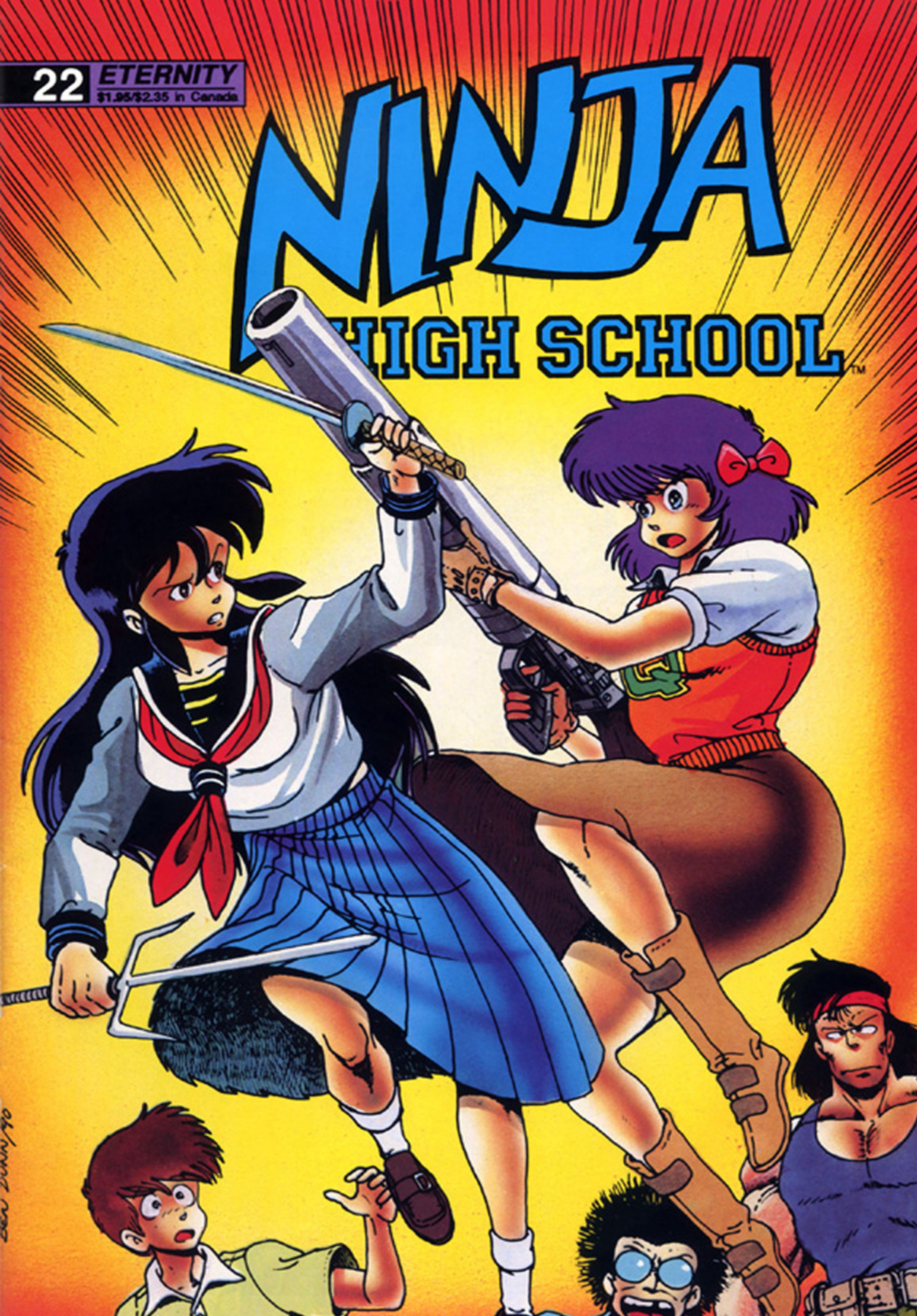 Read online Ninja High School (1986) comic -  Issue #22 - 1
