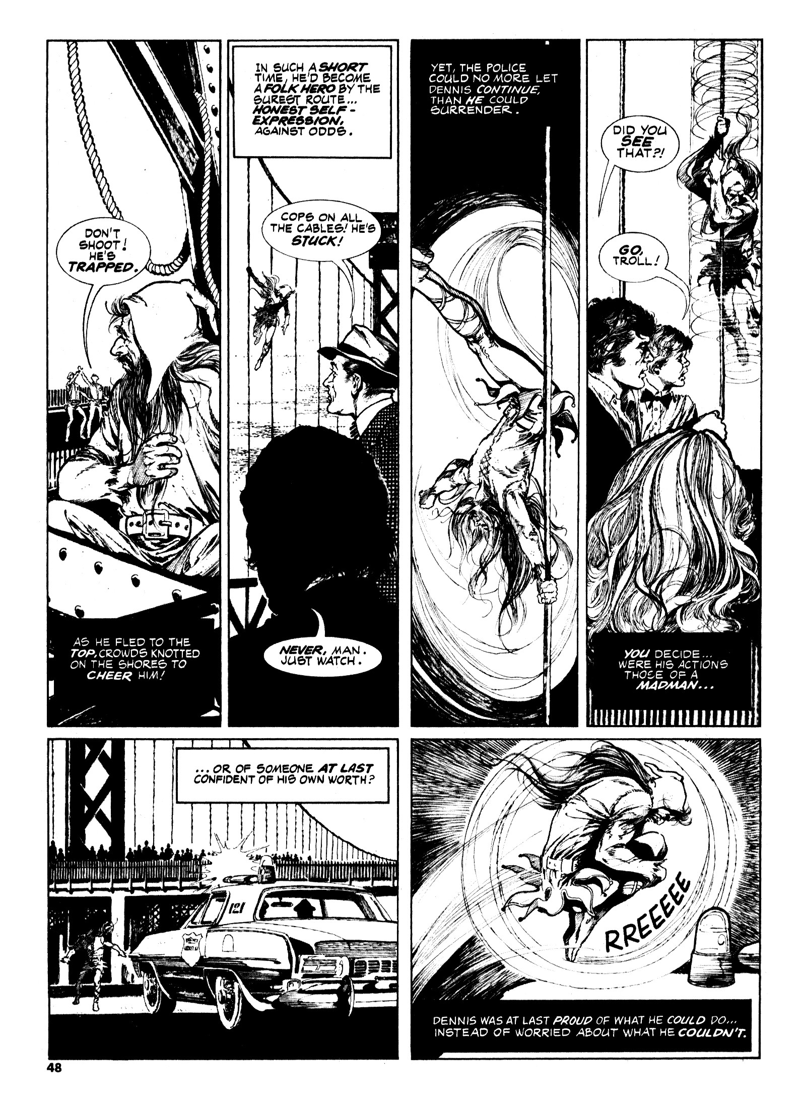 Read online Vampirella (1969) comic -  Issue #44 - 48