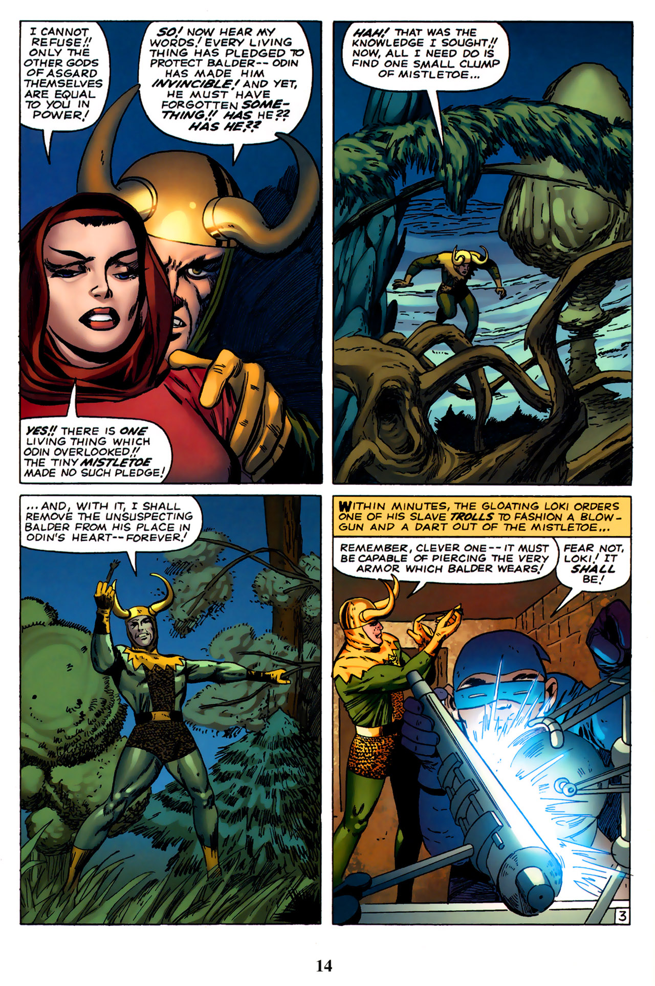 Read online Thor: Tales of Asgard by Stan Lee & Jack Kirby comic -  Issue #2 - 16