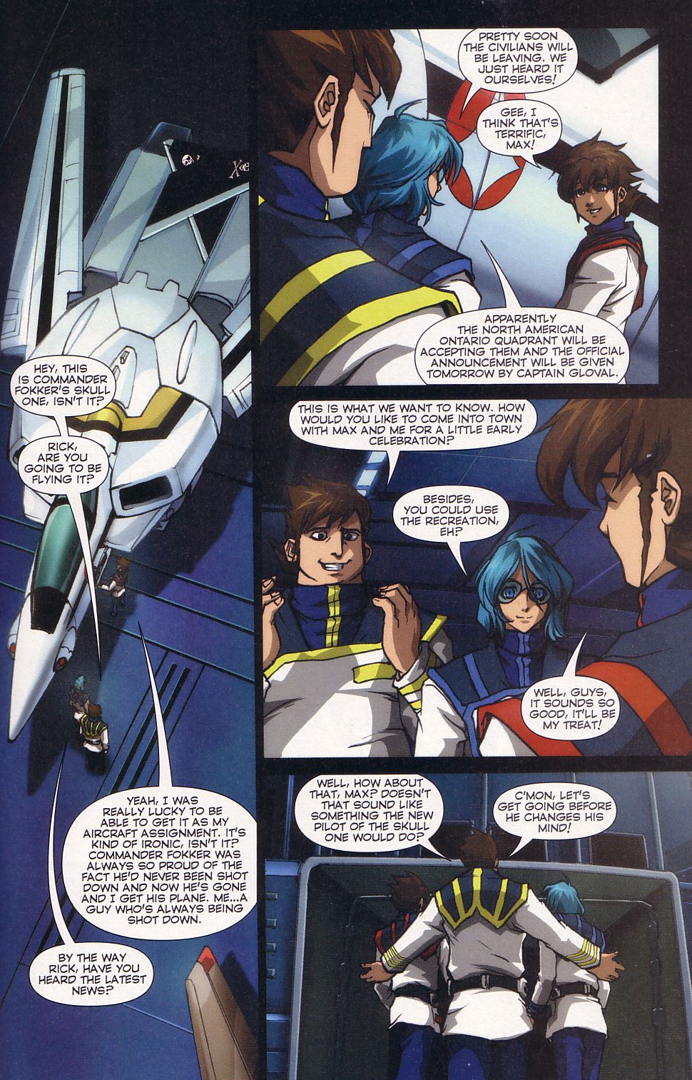 Read online Robotech: Love and War comic -  Issue #5 - 3