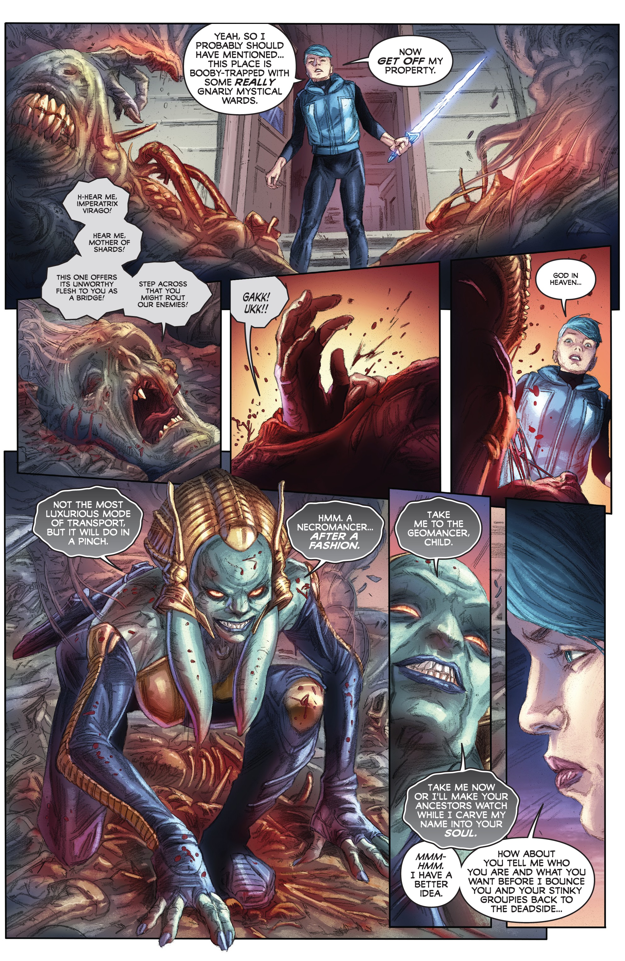 Read online Incursion comic -  Issue #3 - 21