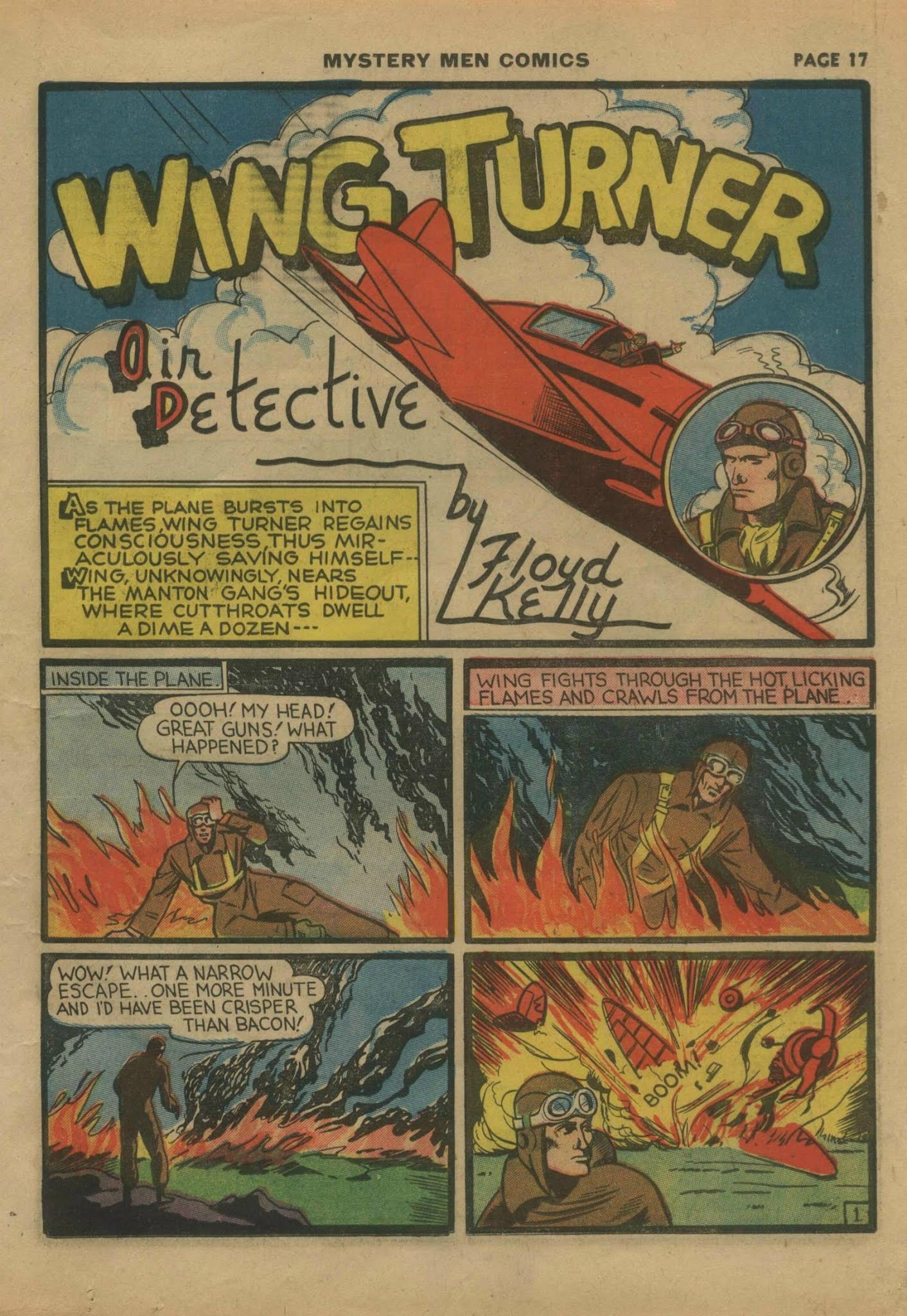 Read online Mystery Men Comics comic -  Issue #14 - 19