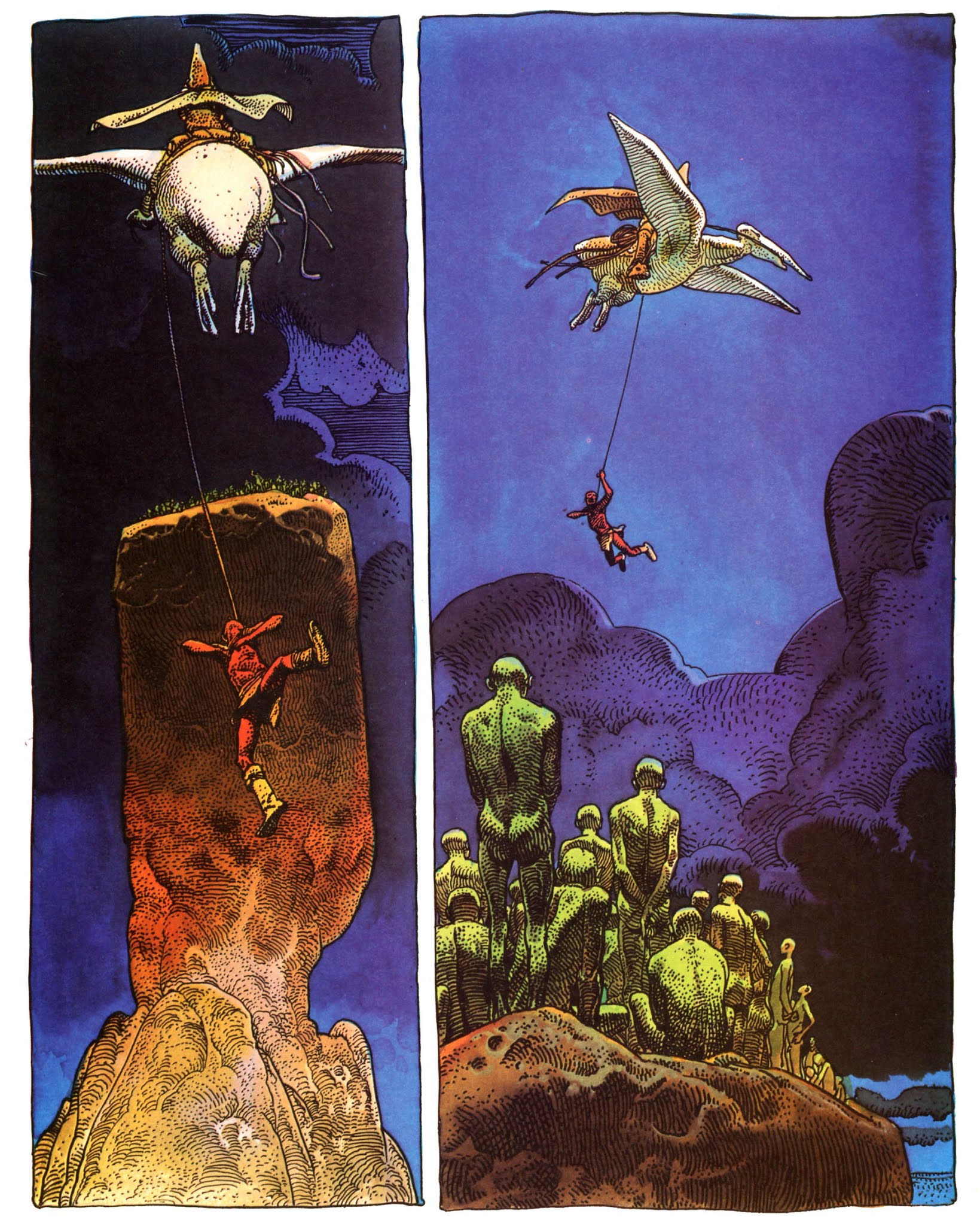 Read online Arzach comic -  Issue # TPB - 8