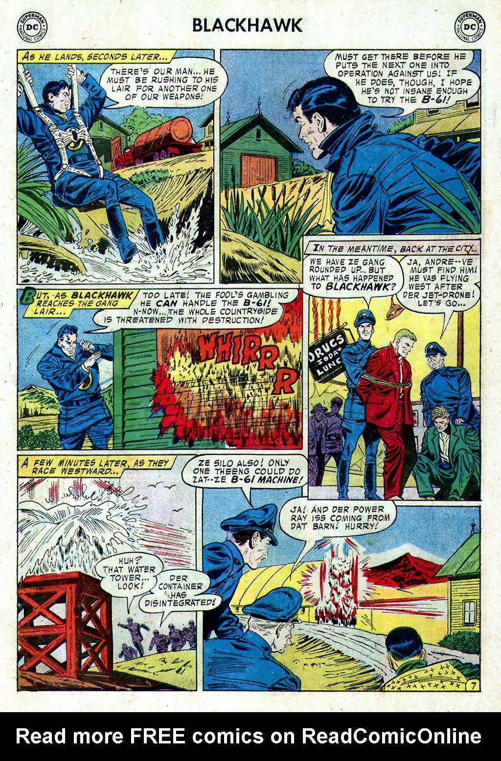 Read online Blackhawk (1957) comic -  Issue #125 - 9