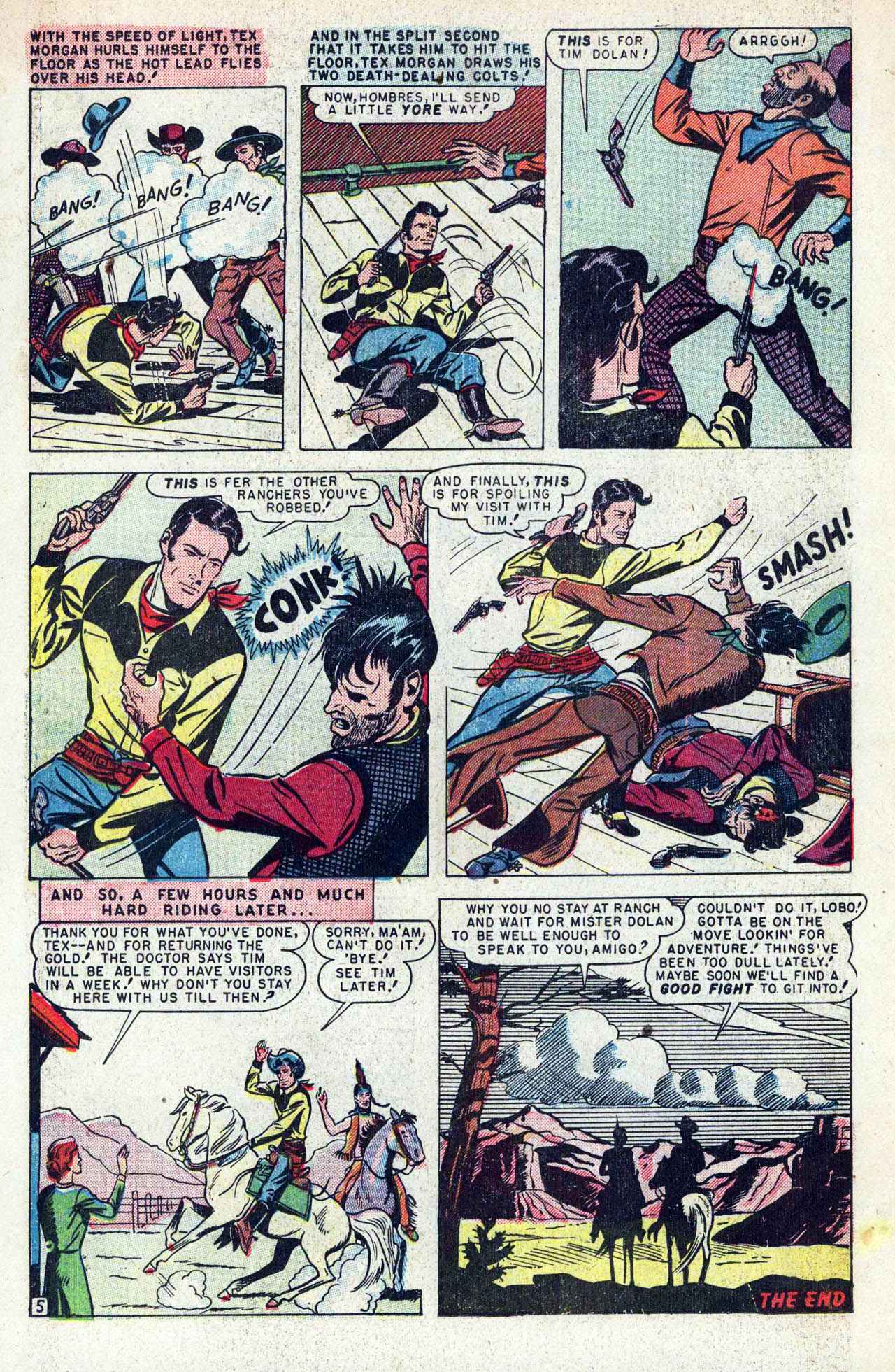 Read online Tex Morgan comic -  Issue #2 - 18