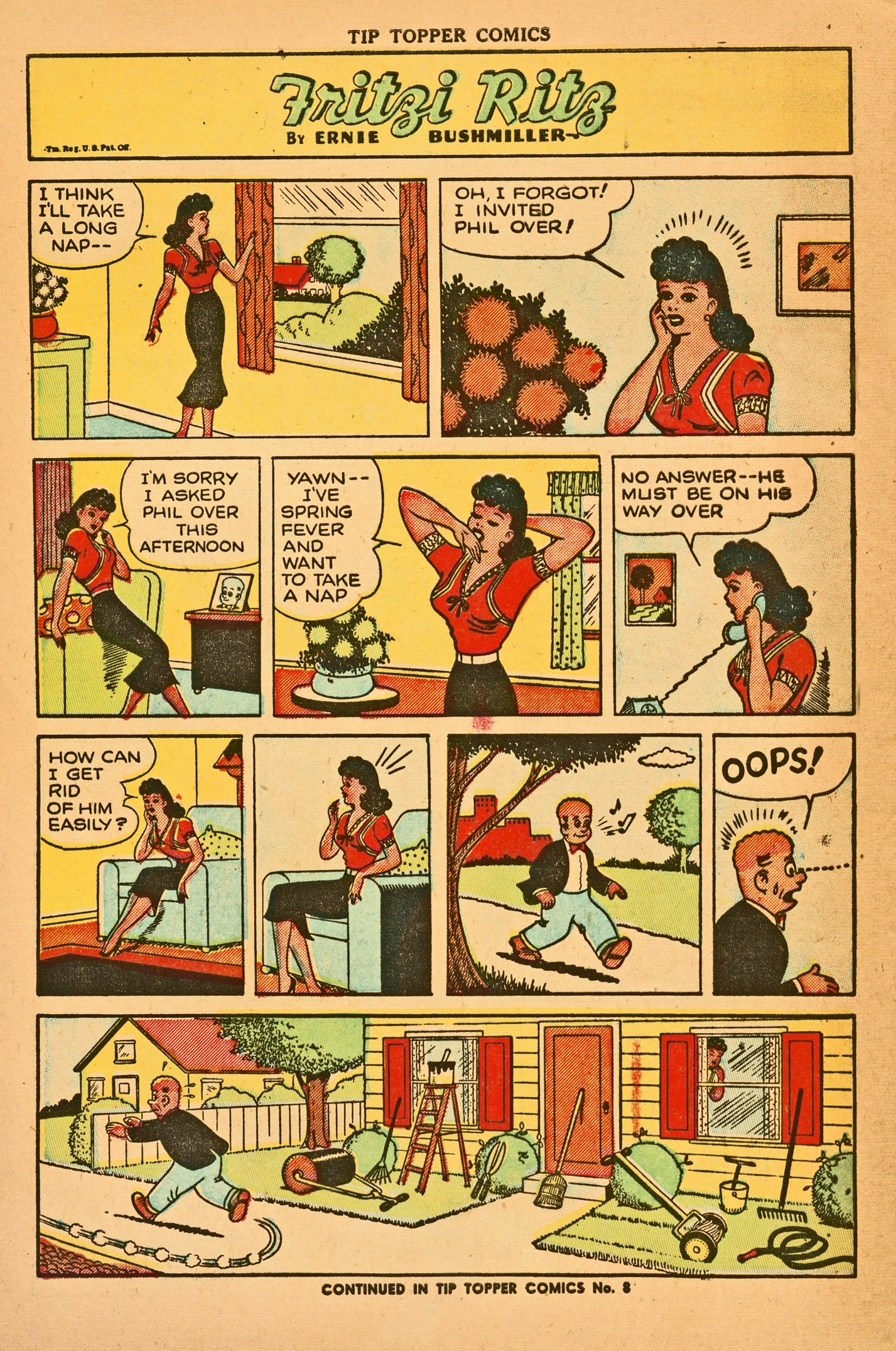 Read online Tip Topper Comics comic -  Issue #7 - 32