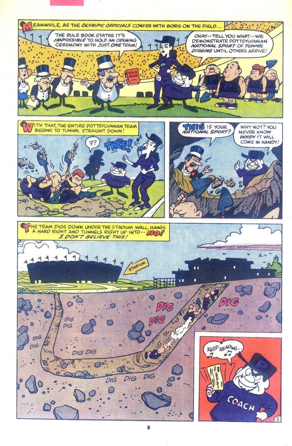 Read online Bullwinkle and Rocky comic -  Issue #6 - 8
