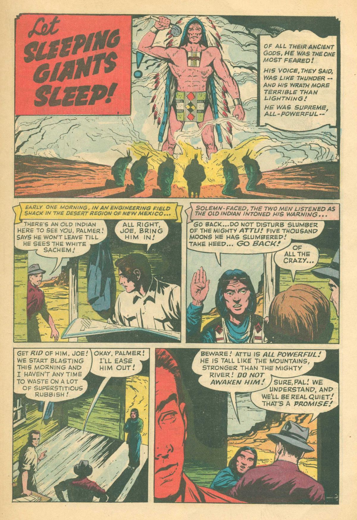 Read online Adventures Into The Unknown comic -  Issue #155 - 19