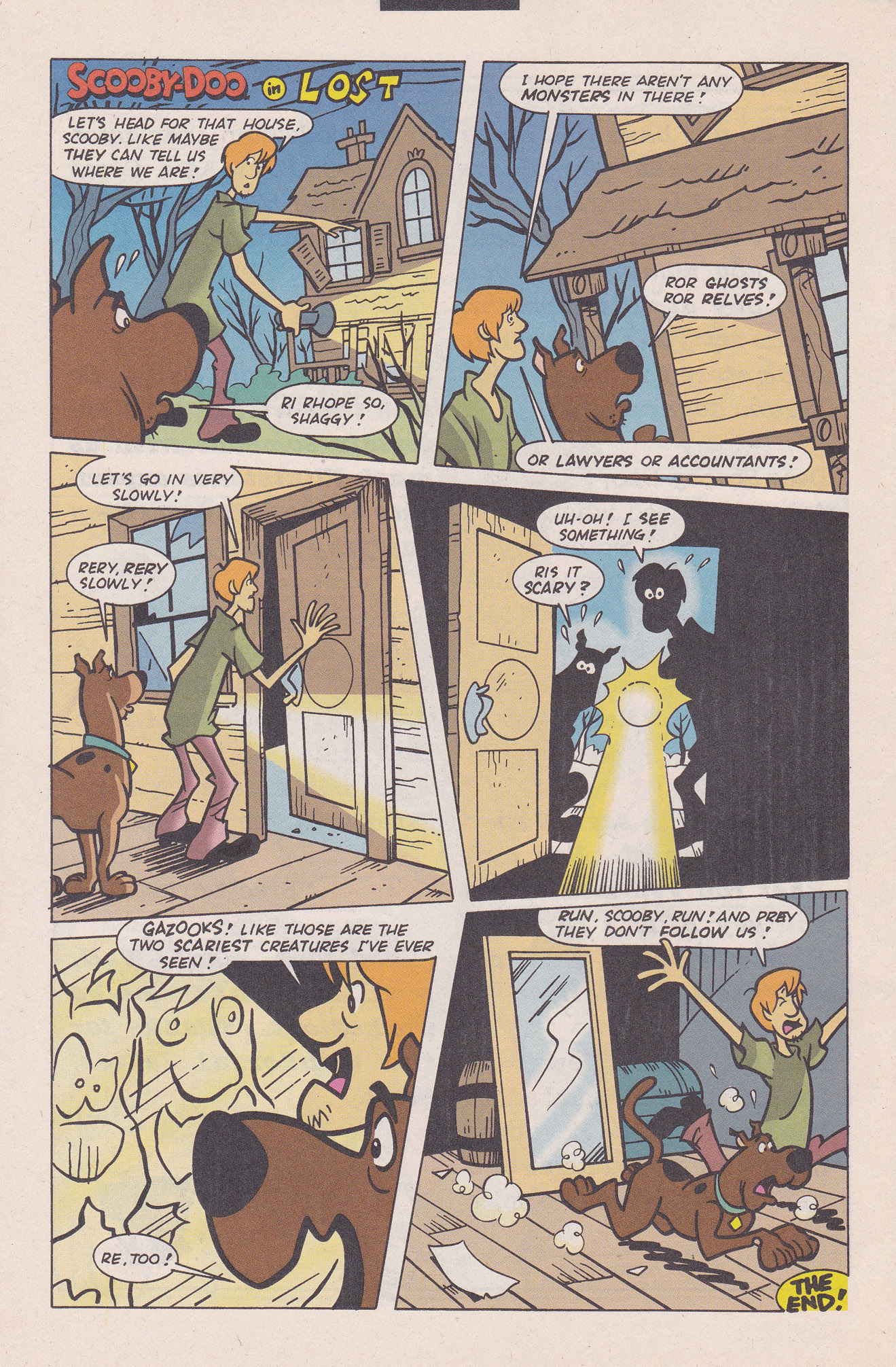 Read online Scooby-Doo (1995) comic -  Issue #20 - 24