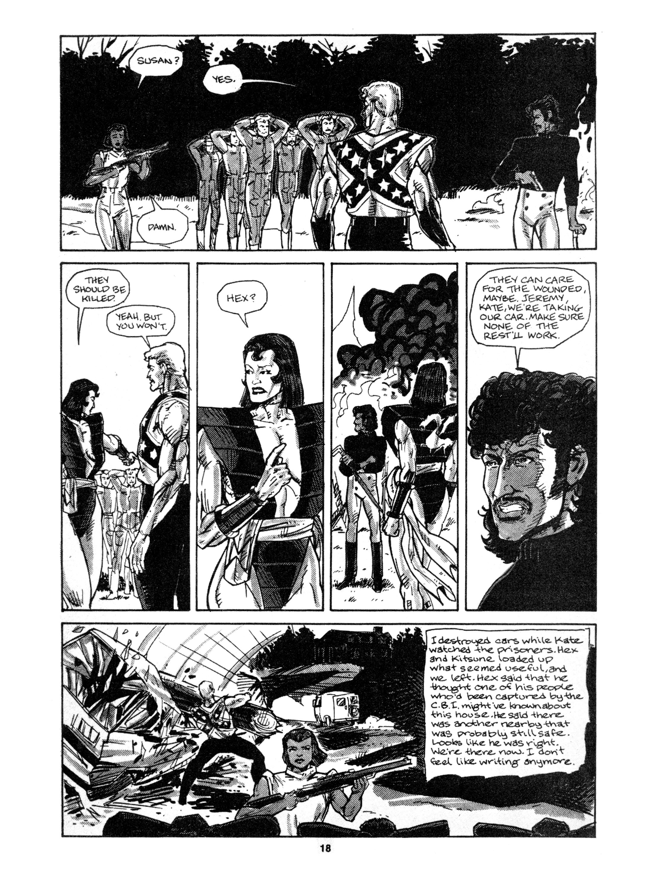 Read online Captain Confederacy (1986) comic -  Issue #7 - 20