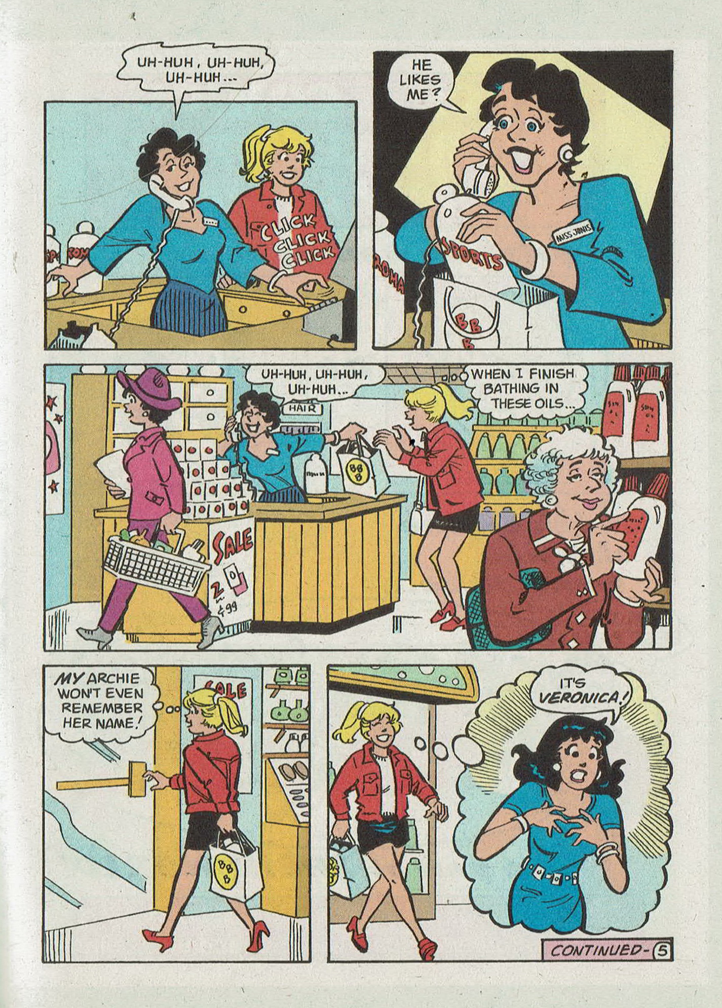 Read online Betty and Veronica Digest Magazine comic -  Issue #142 - 56