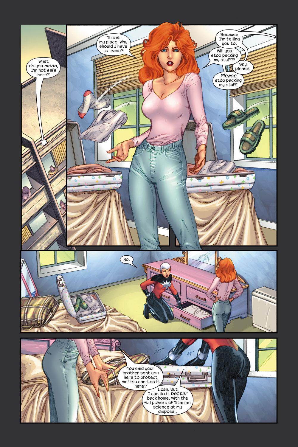 Read online Captain Marvel (2002) comic -  Issue #22 - 9