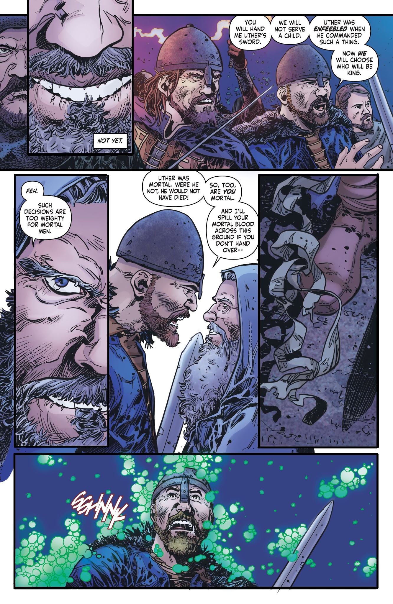 Read online Unholy Grail comic -  Issue #2 - 6