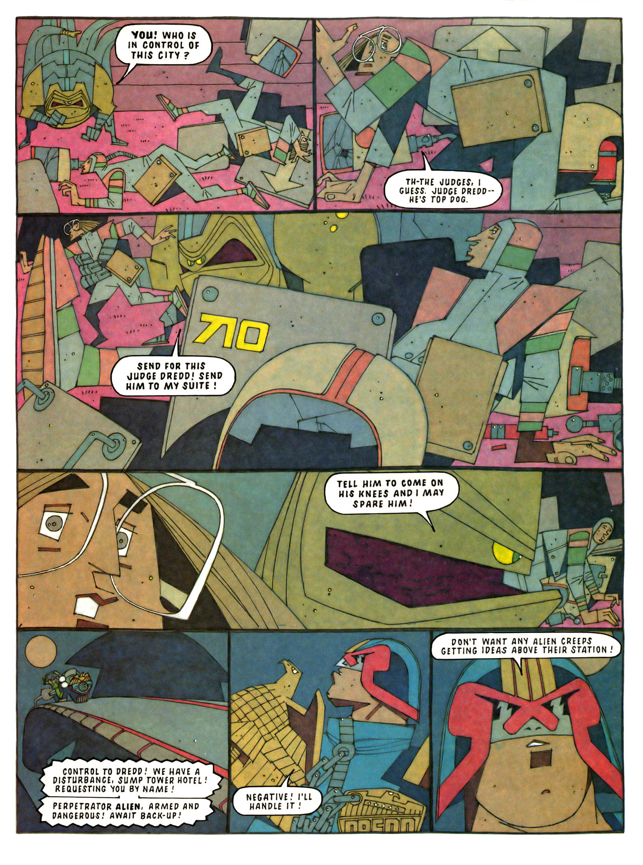 Read online Judge Dredd: The Megazine (vol. 2) comic -  Issue #53 - 8