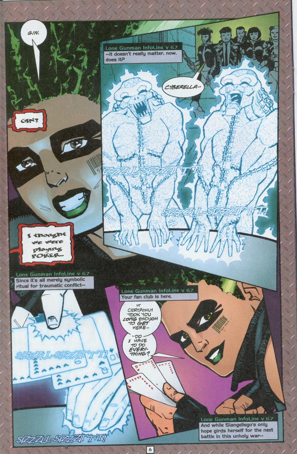 Read online Cyberella comic -  Issue #7 - 6