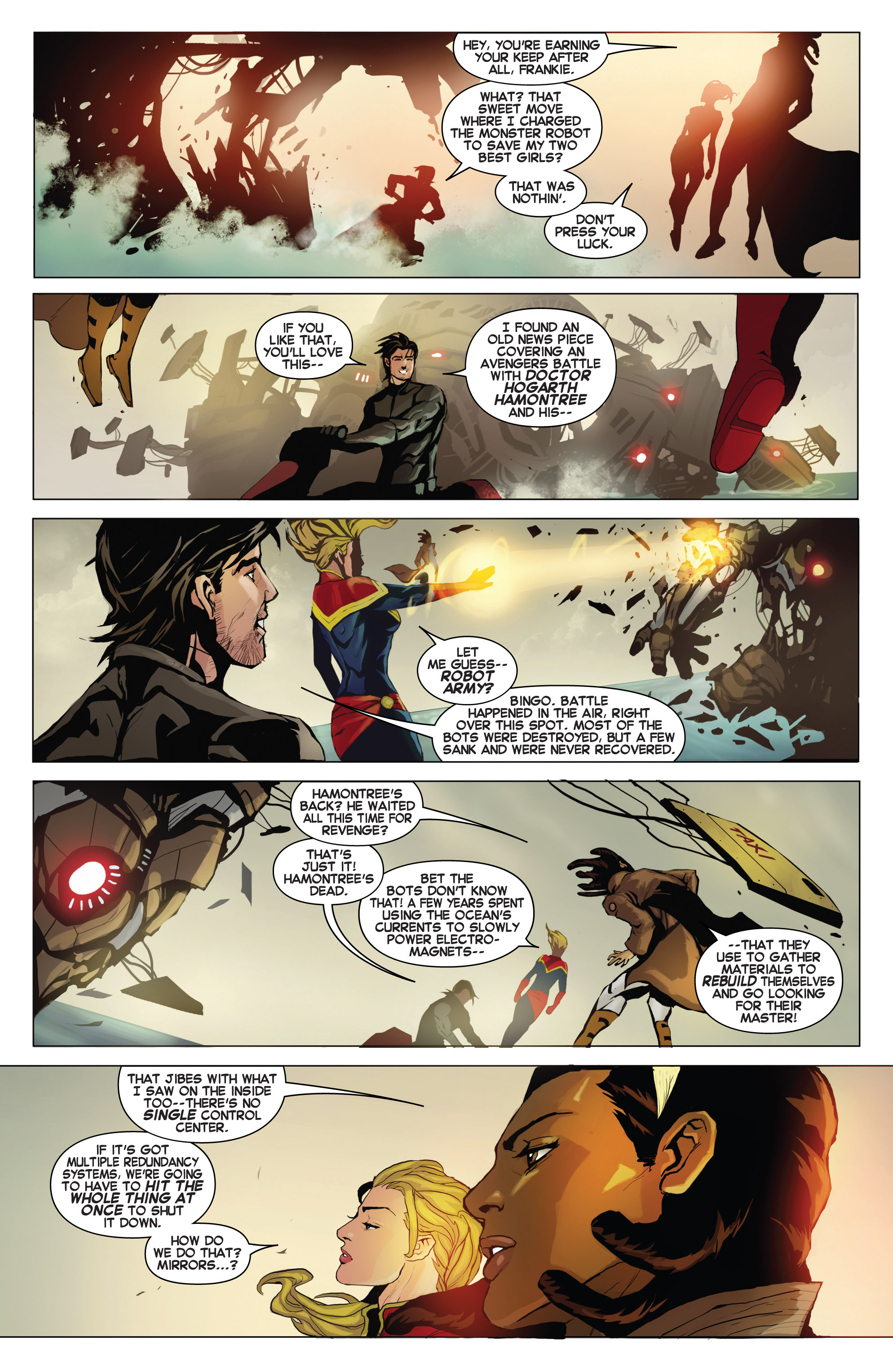 Read online Captain Marvel (2012) comic -  Issue #8 - 14