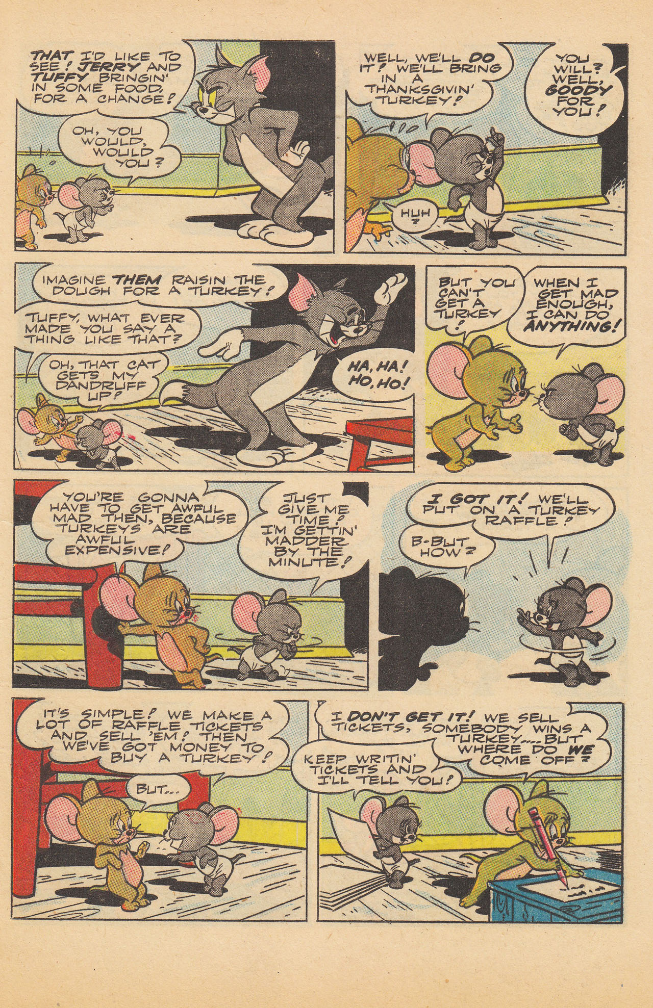Read online Tom & Jerry Comics comic -  Issue #100 - 5
