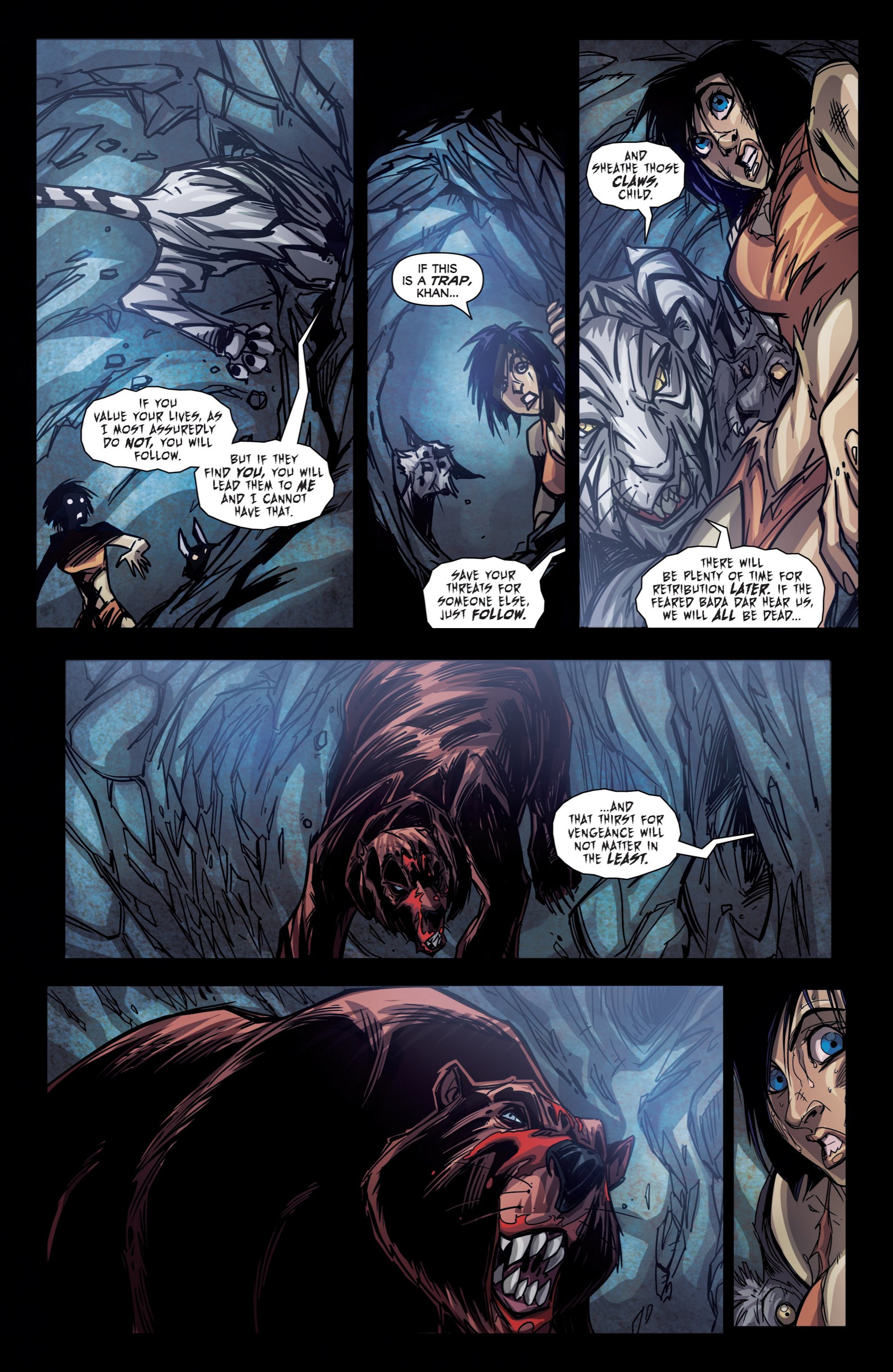 Read online Grimm Fairy Tales presents The Jungle Book: Last of the Species comic -  Issue #4 - 13