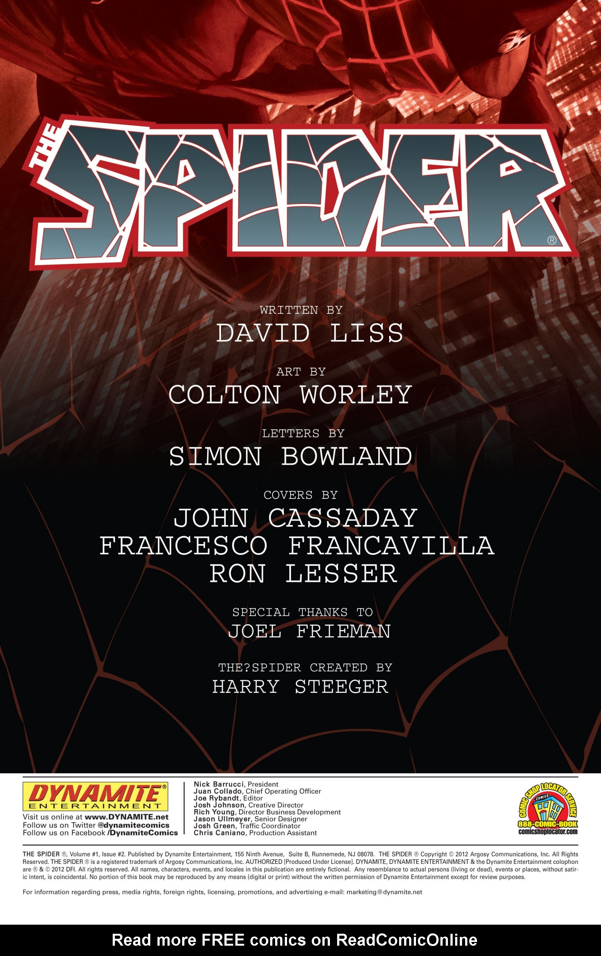 Read online The Spider comic -  Issue #2 - 4