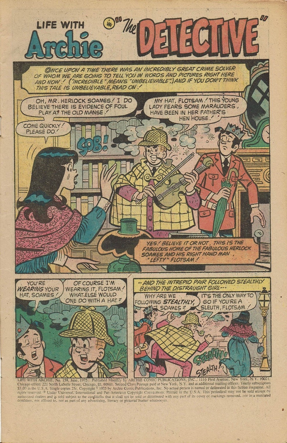 Read online Life With Archie (1958) comic -  Issue #158 - 3