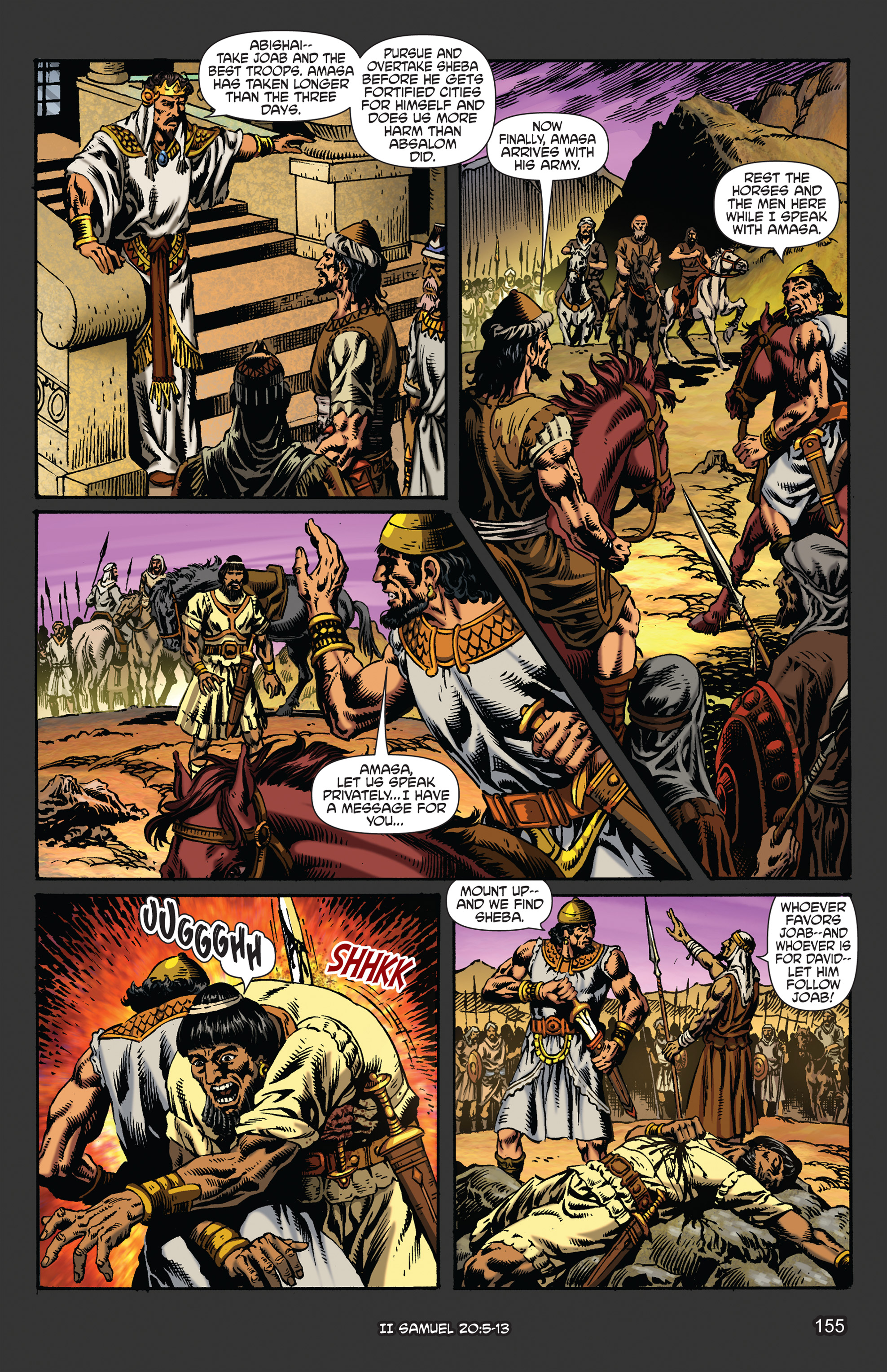Read online The Kingstone Bible comic -  Issue #5 - 159