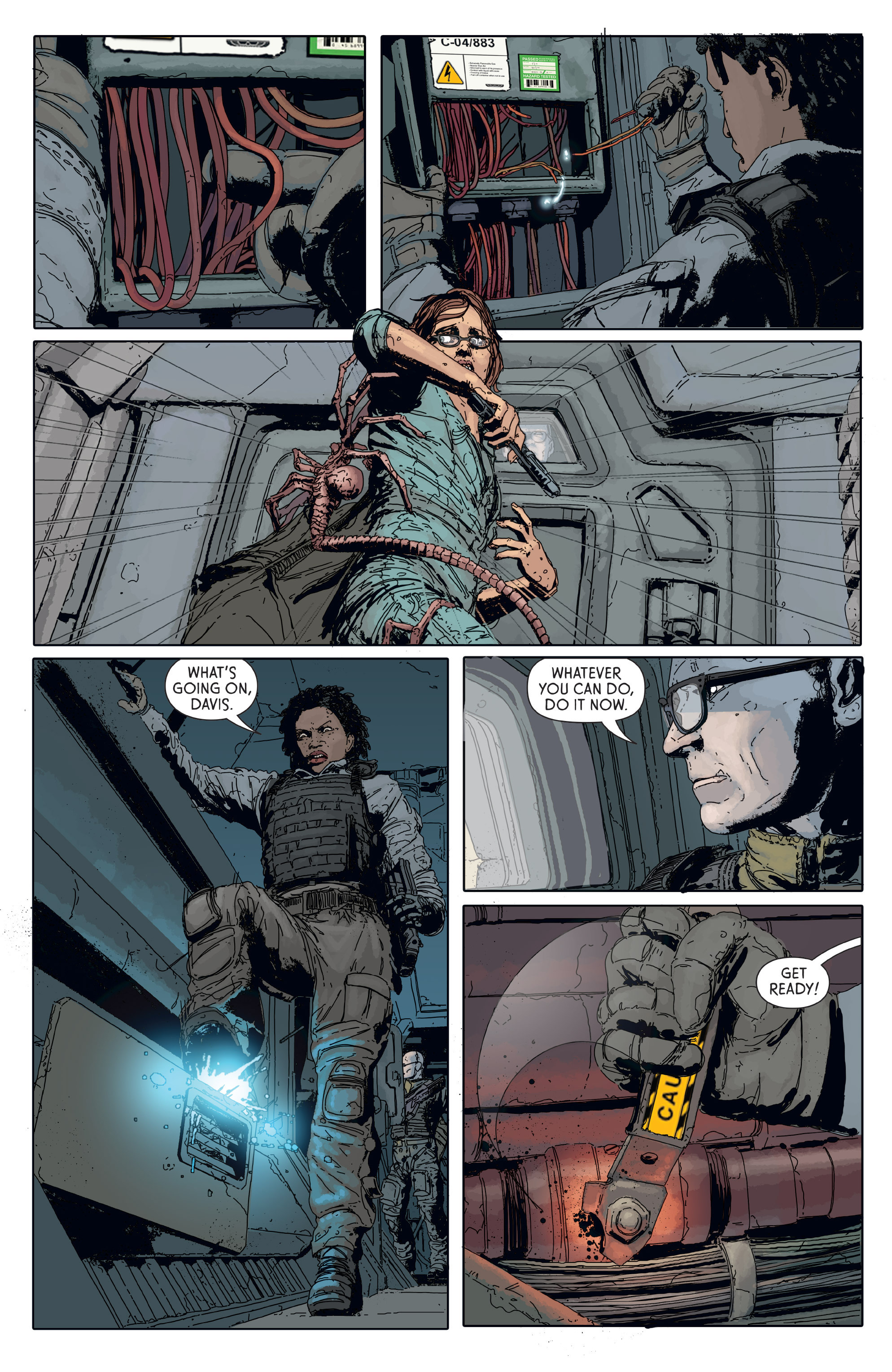 Read online Aliens: Defiance comic -  Issue #6 - 14