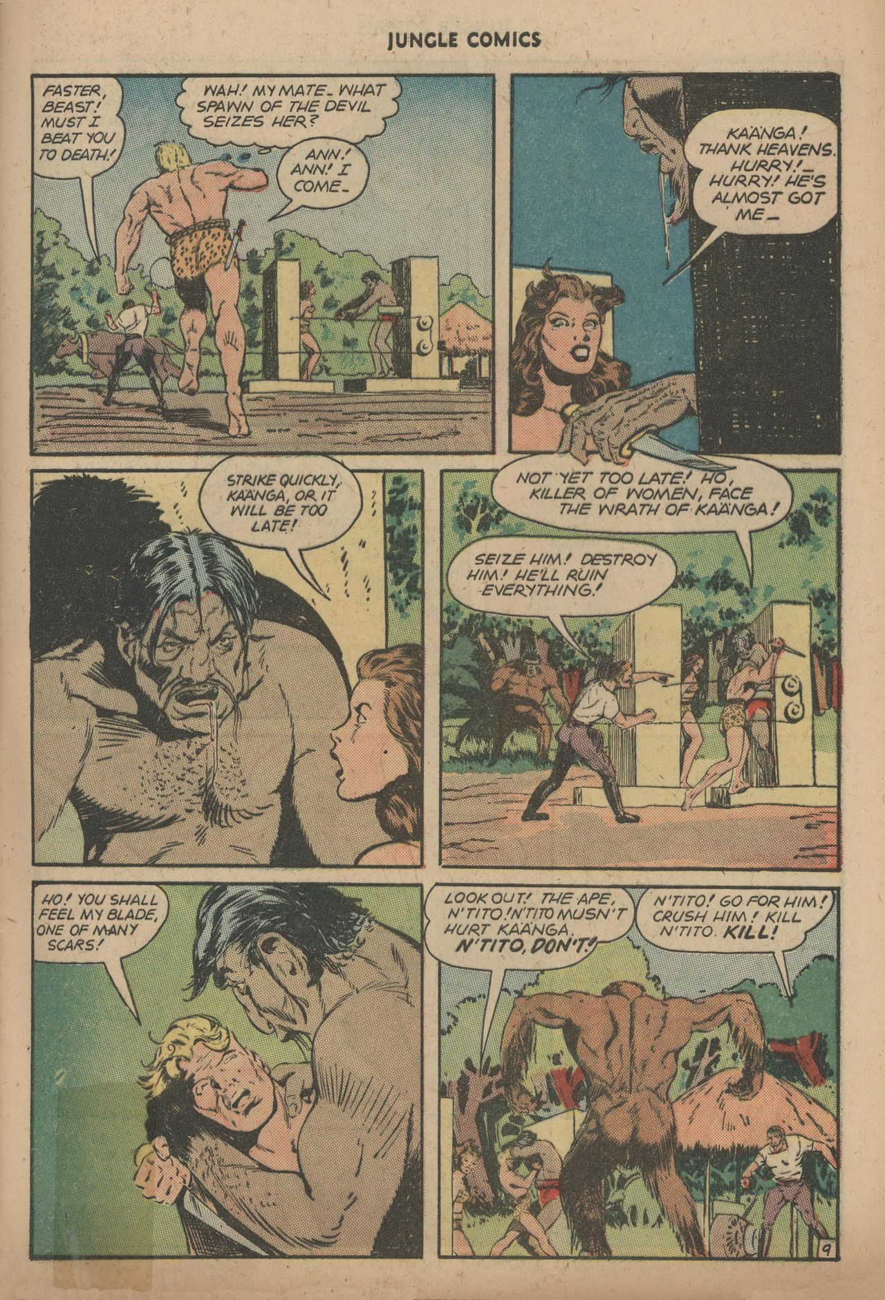 Read online Jungle Comics comic -  Issue #85 - 11