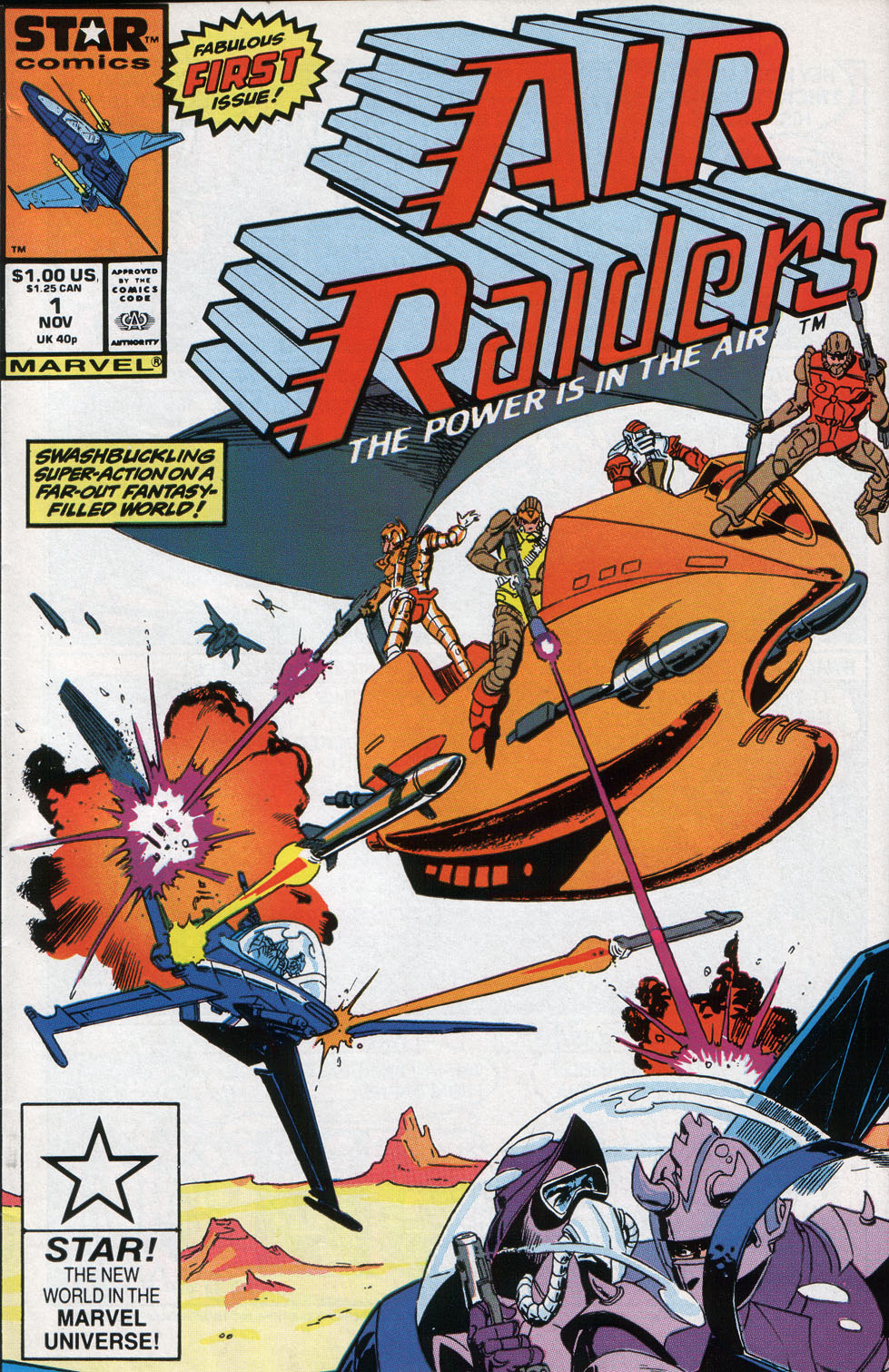 Read online Air Raiders comic -  Issue #1 - 1