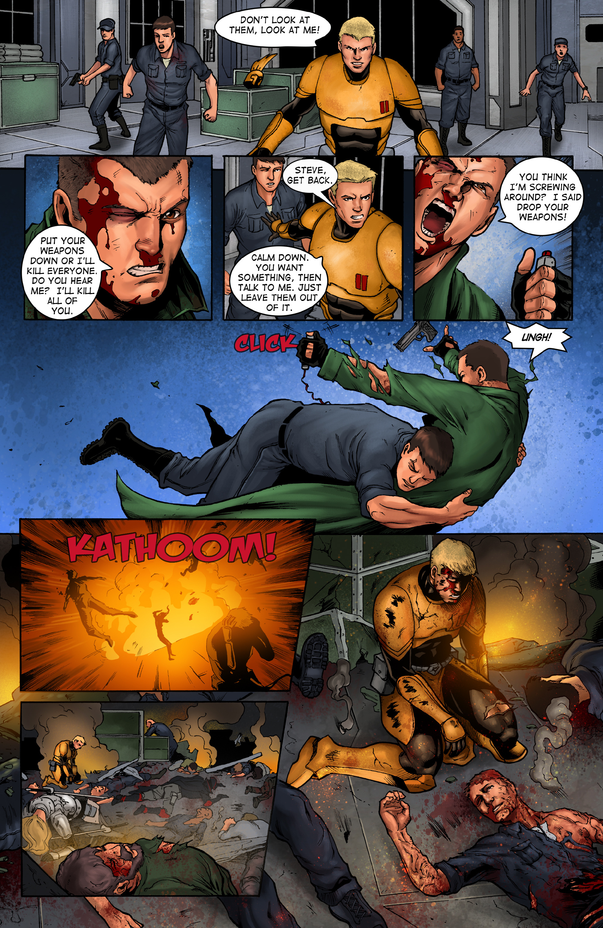 Read online The Heroes of Echo Company comic -  Issue #0 - 12