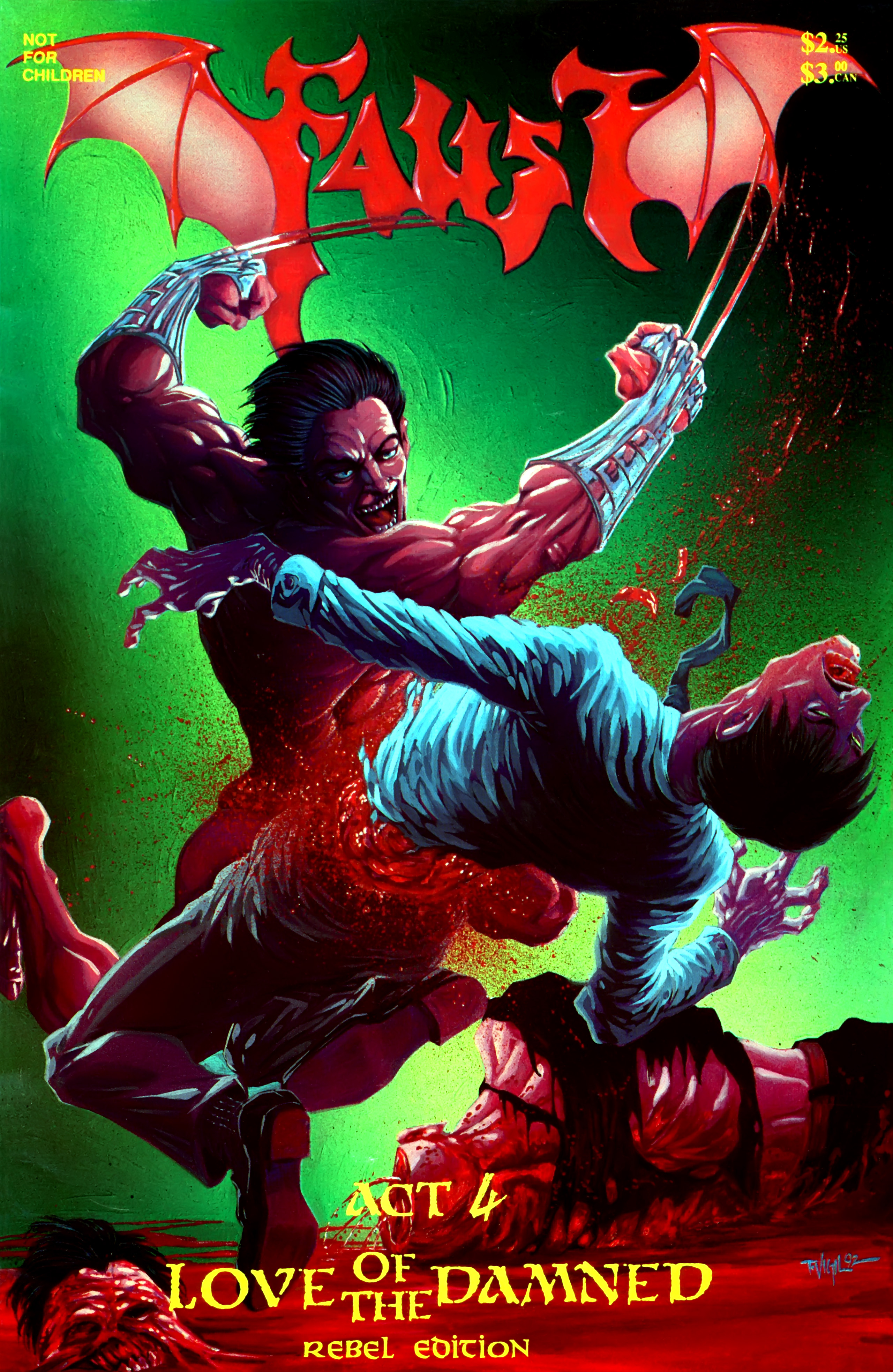 Read online Faust comic -  Issue #4 - 2
