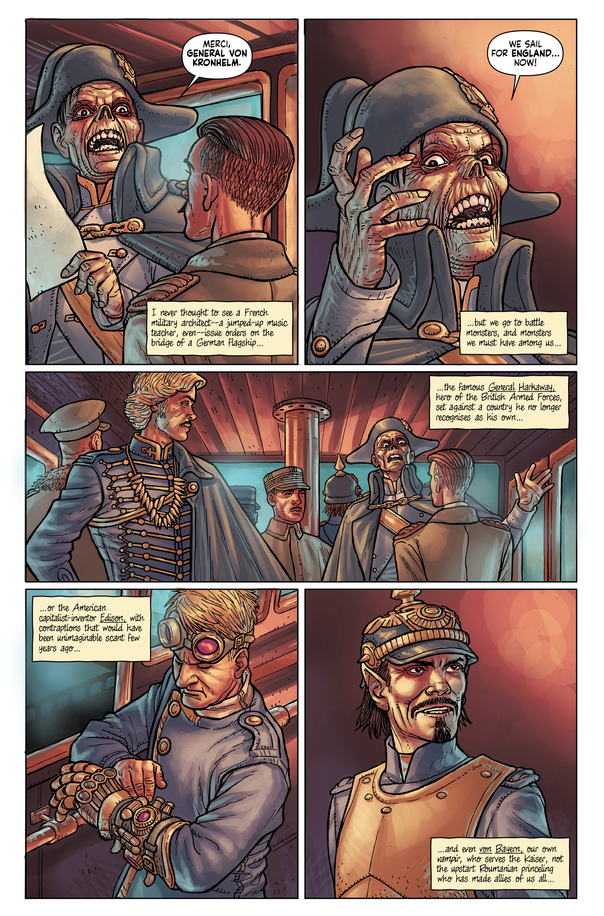 Read online Anno Dracula comic -  Issue #1 - 5