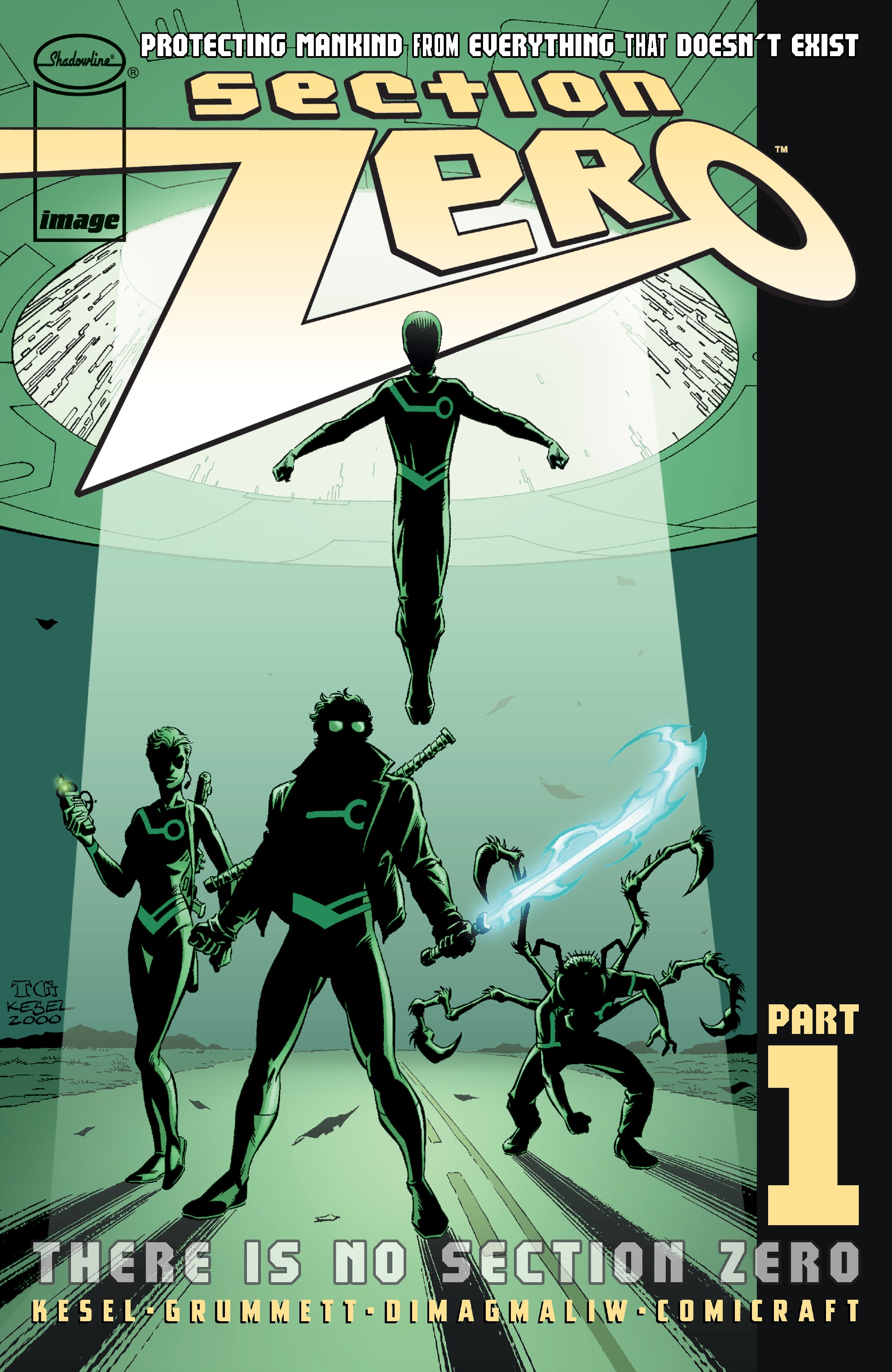 Read online Section Zero (2019) comic -  Issue #1 - 1