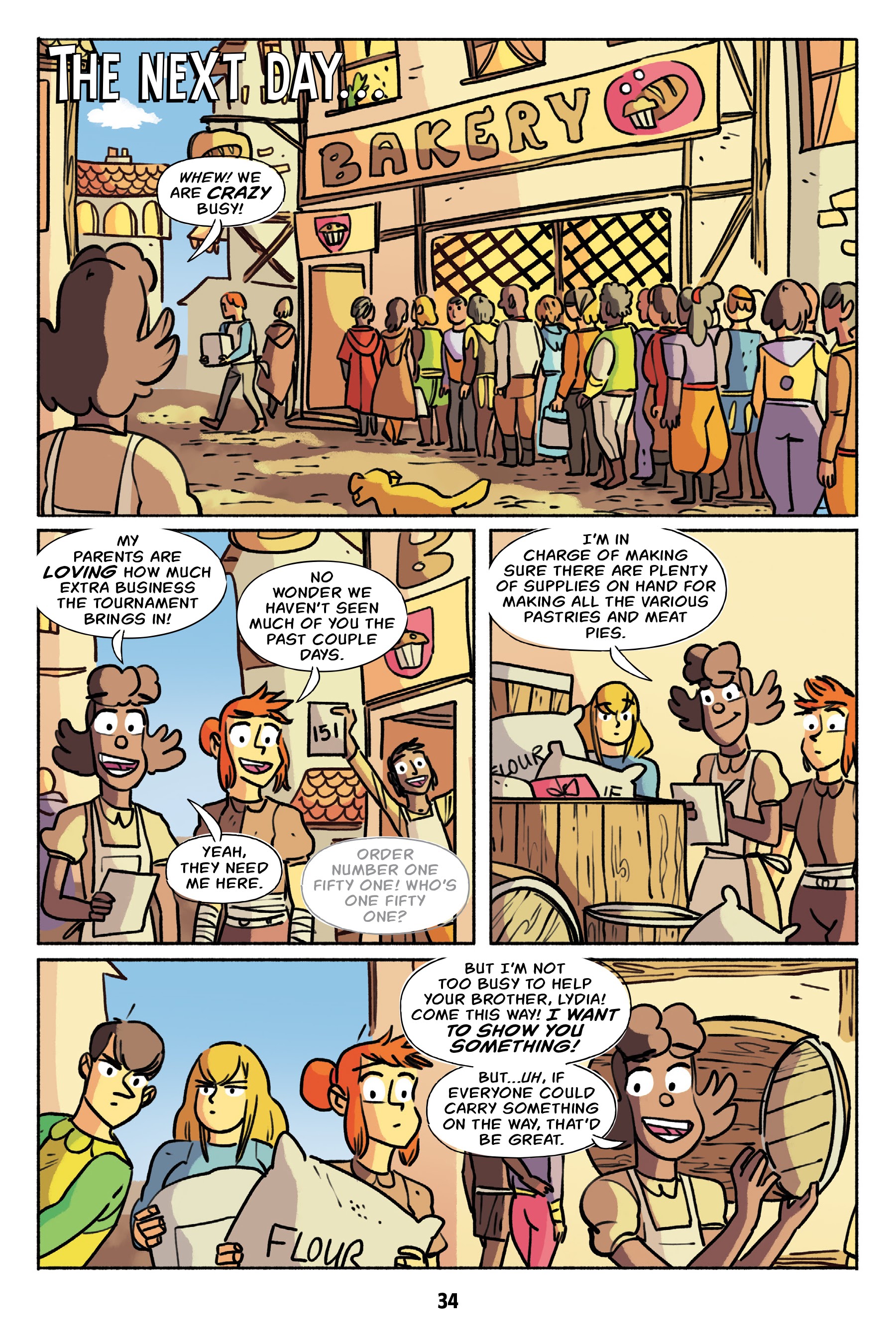 Read online Wrassle Castle comic -  Issue #3 - 35