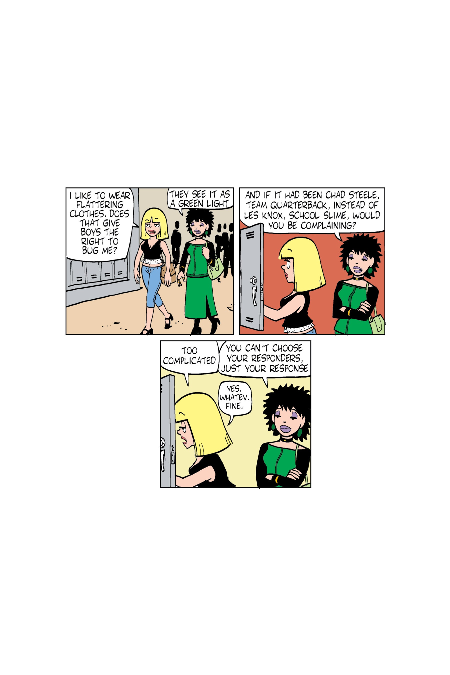 Read online Luann: Stress   Hormones = High School comic -  Issue # TPB - 87