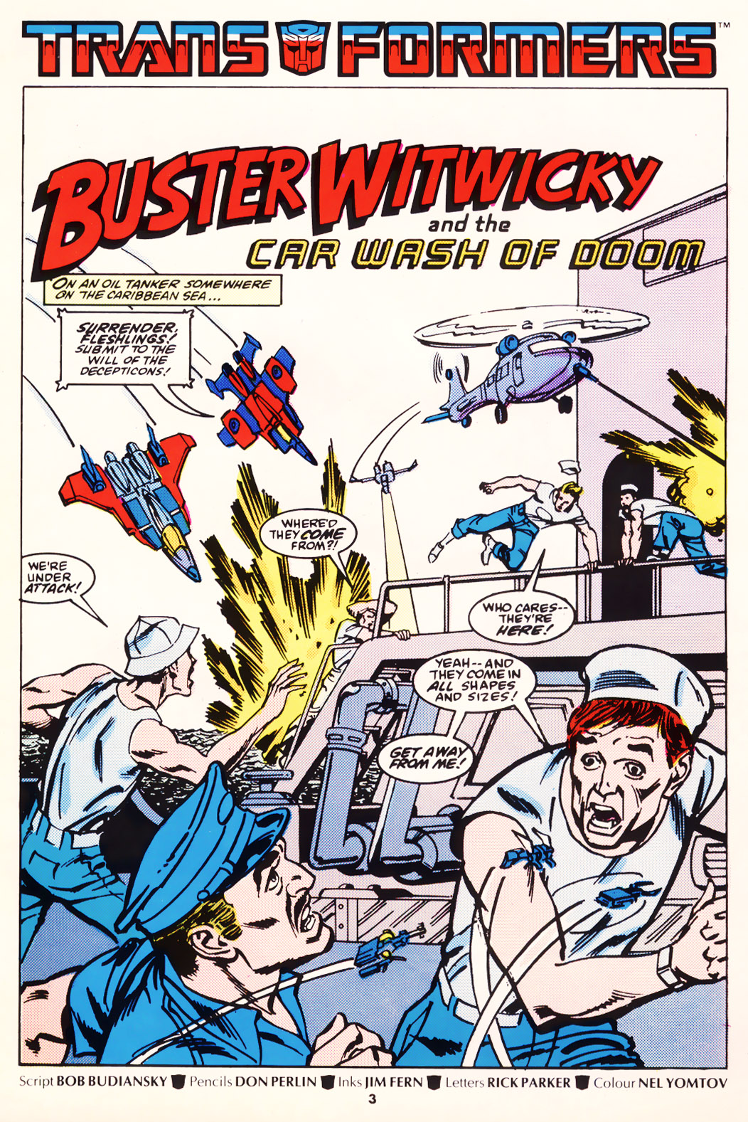 Read online The Transformers (UK) comic -  Issue #128 - 3