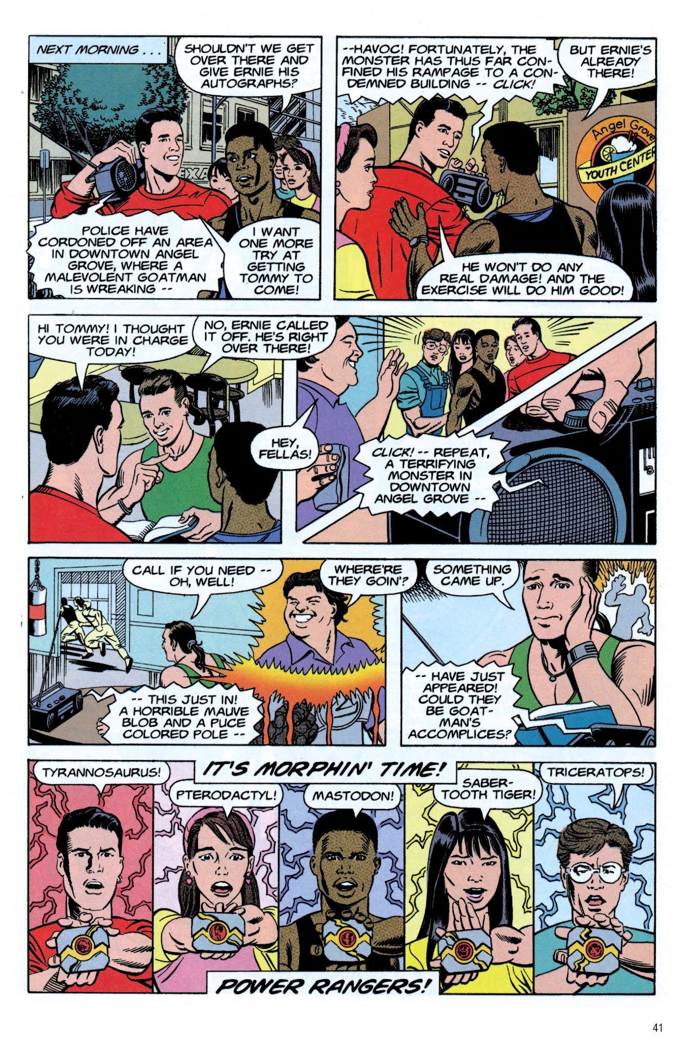 Read online Mighty Morphin Power Rangers Archive comic -  Issue # TPB 1 (Part 1) - 41