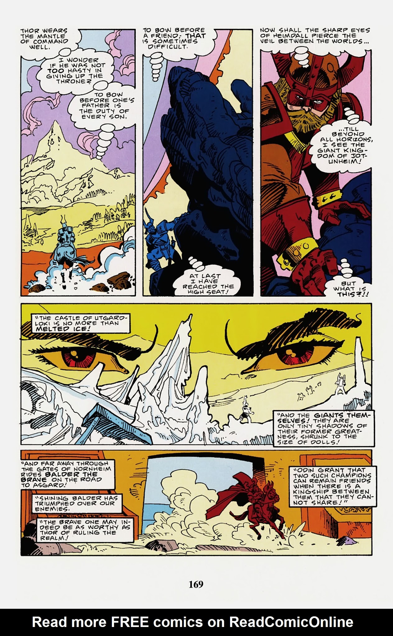 Read online Thor Visionaries: Walter Simonson comic -  Issue # TPB 3 - 171